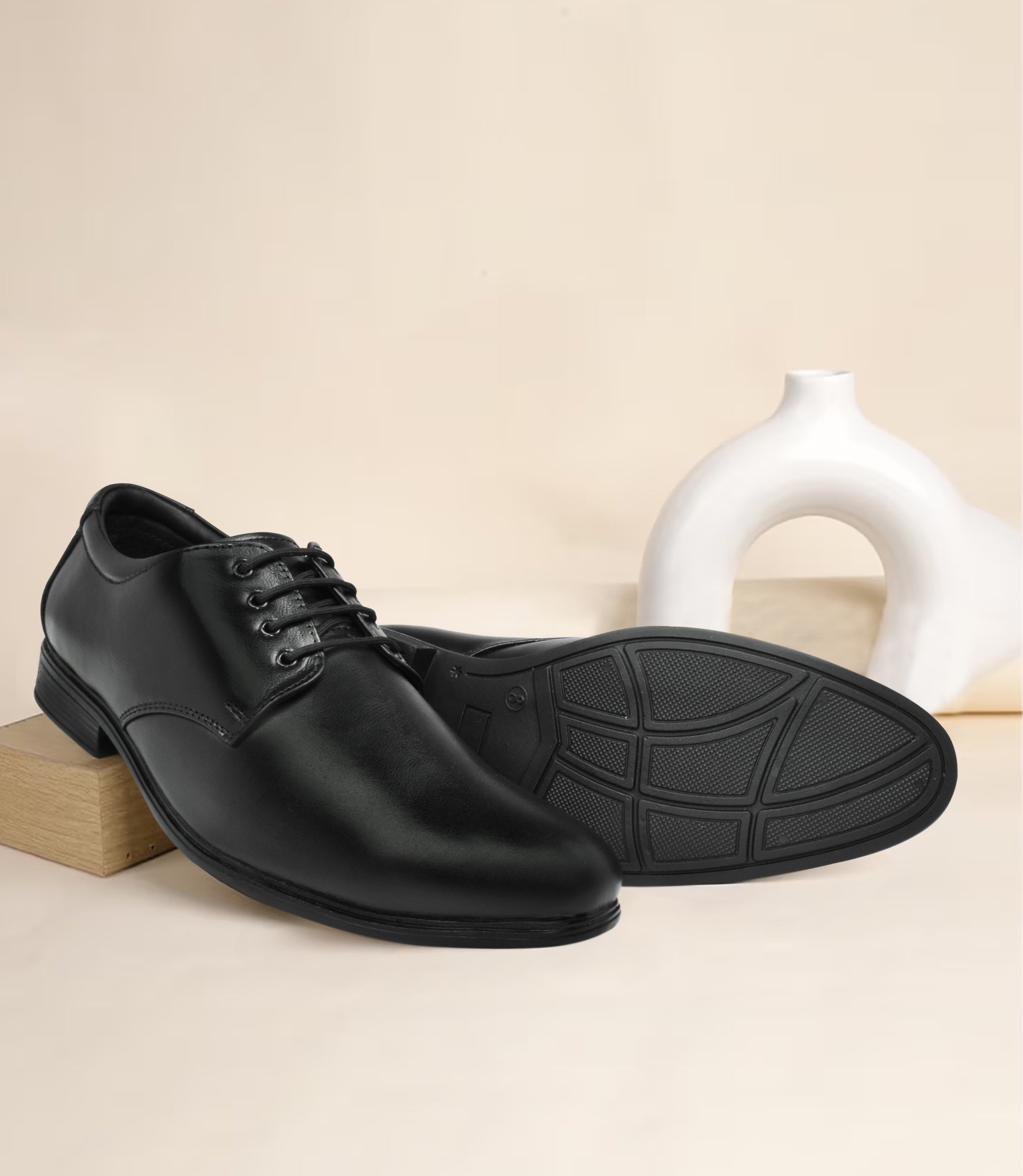 Ajanta Formal Classic Derby Lace-Up Formal Shoes for Office, Party,Wedding Lightweight & Comfortable EG5006