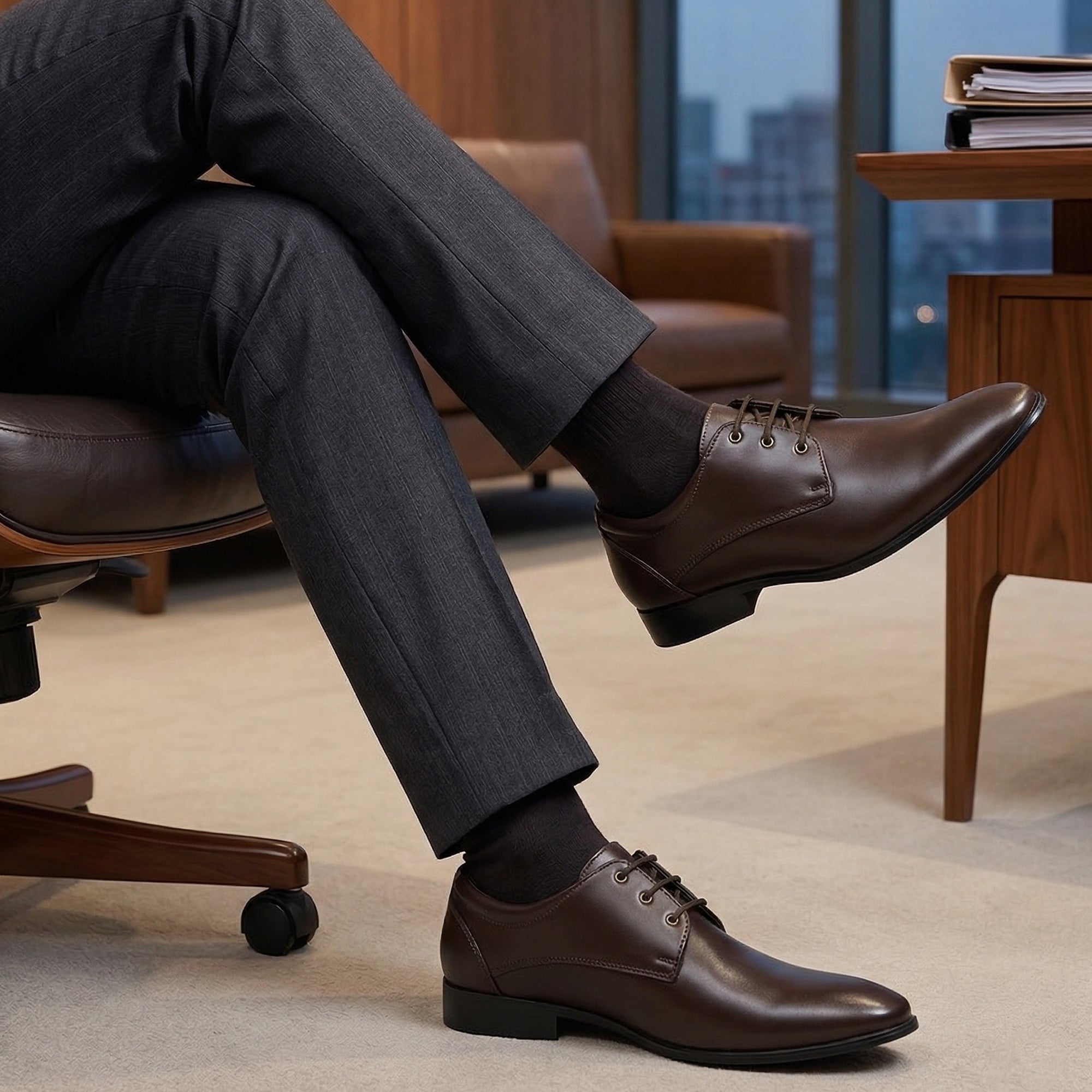 Men’s Premium Formal Shoes with Flexible Comfort