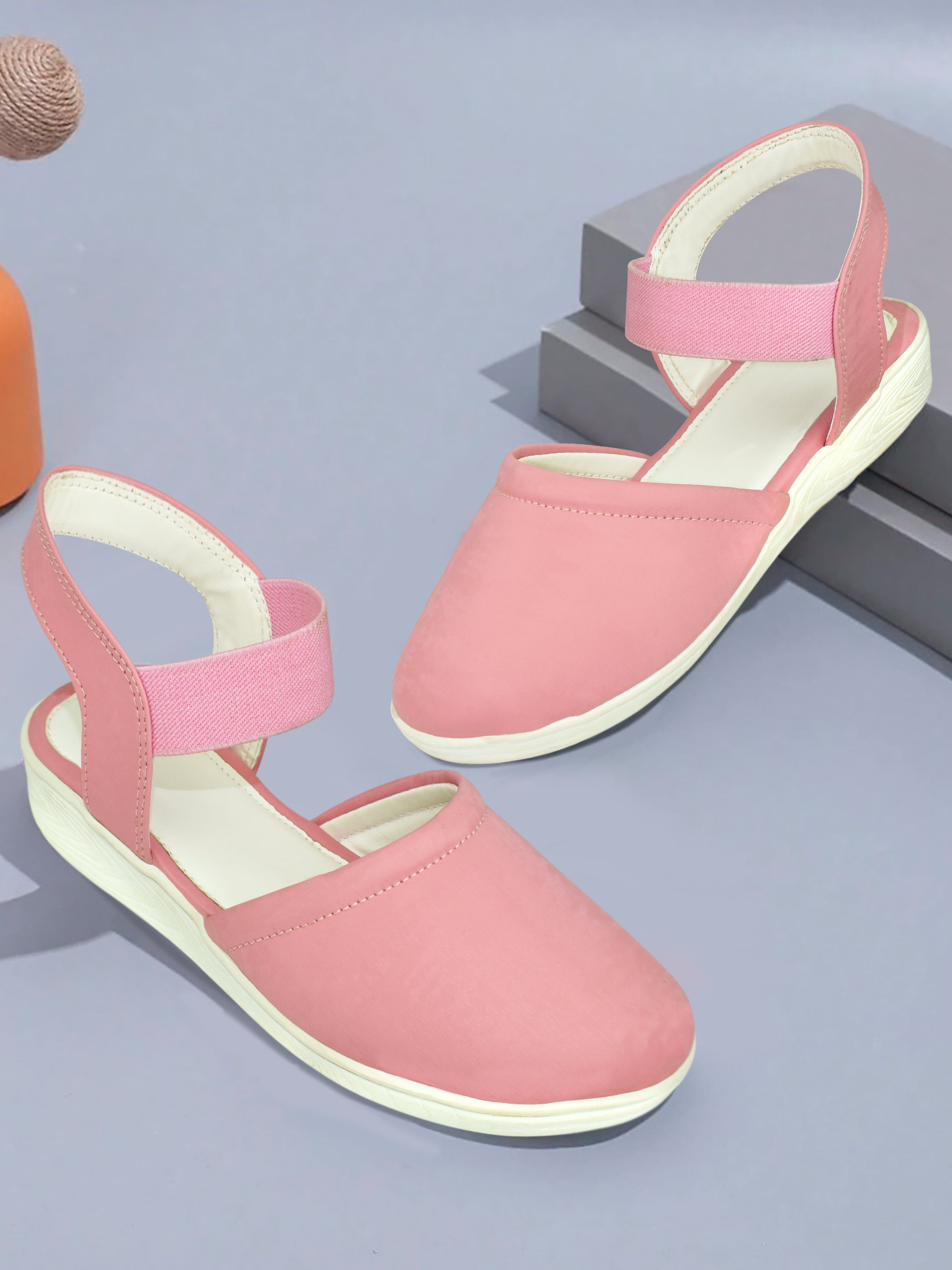 Ajanta Girls Bellies Stylish Fashion Comfortable shoes for kids Easy to Wear / Anti-Skid Bellies EK1012