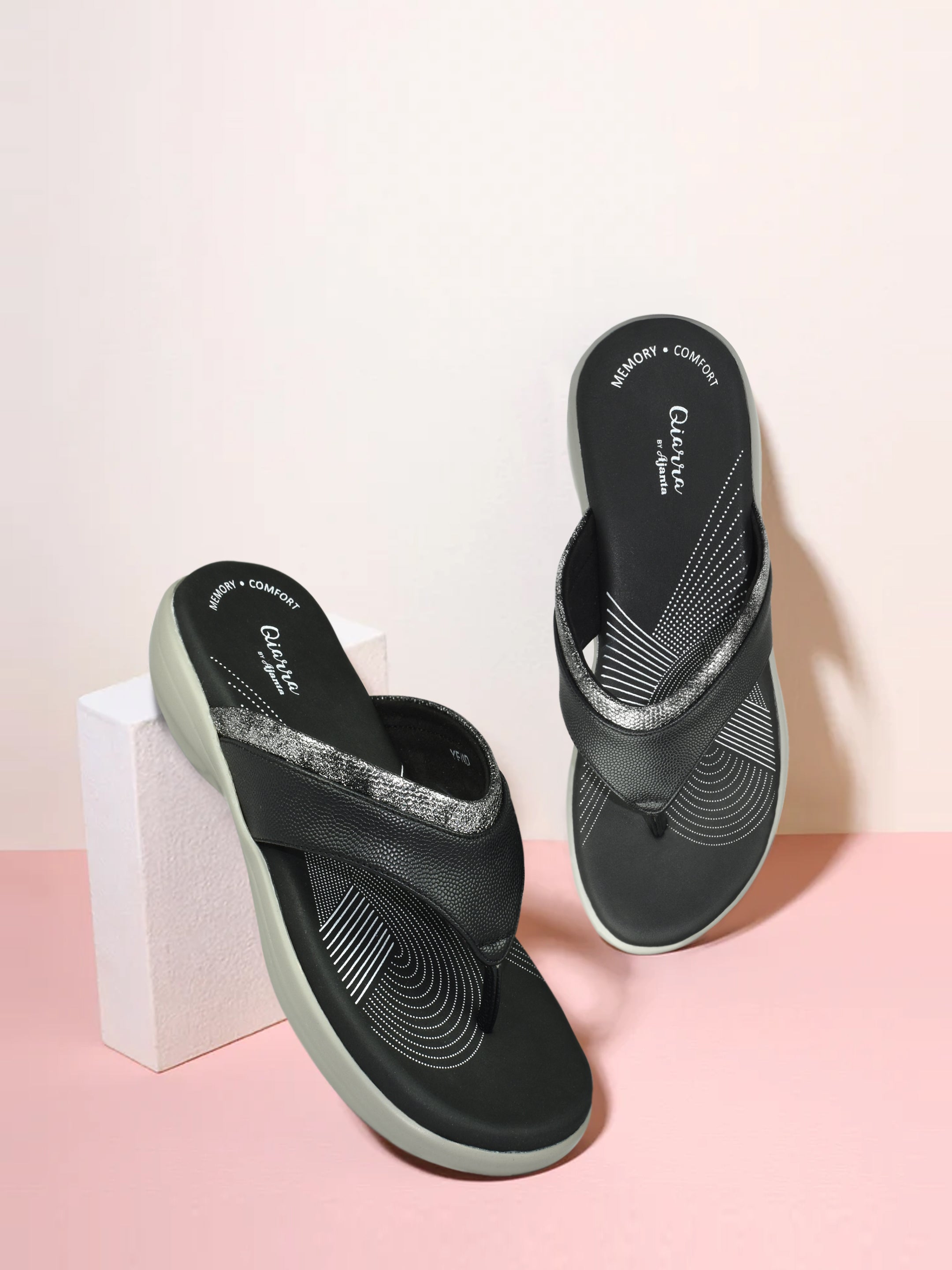 Ajanta Casual Slip on Stylish Flat Sandal for Women