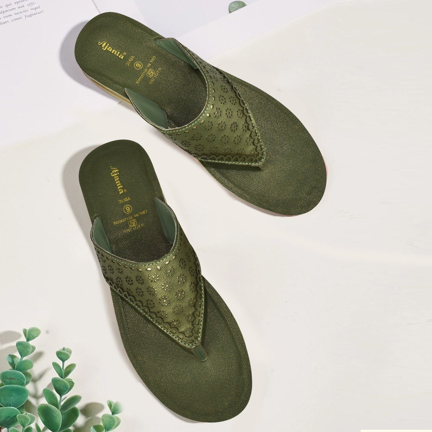 AJANTA Casual Sandal| Flat Sandals For Women| Flats For Daily Use EL1017