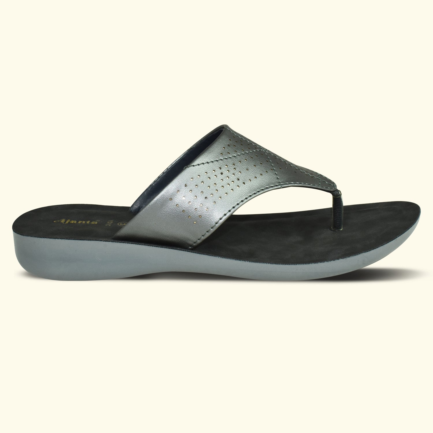 AJANTA Women Flat Sandals for Women| Casual Sandals| Comfortable Ladies Sandal EL1019