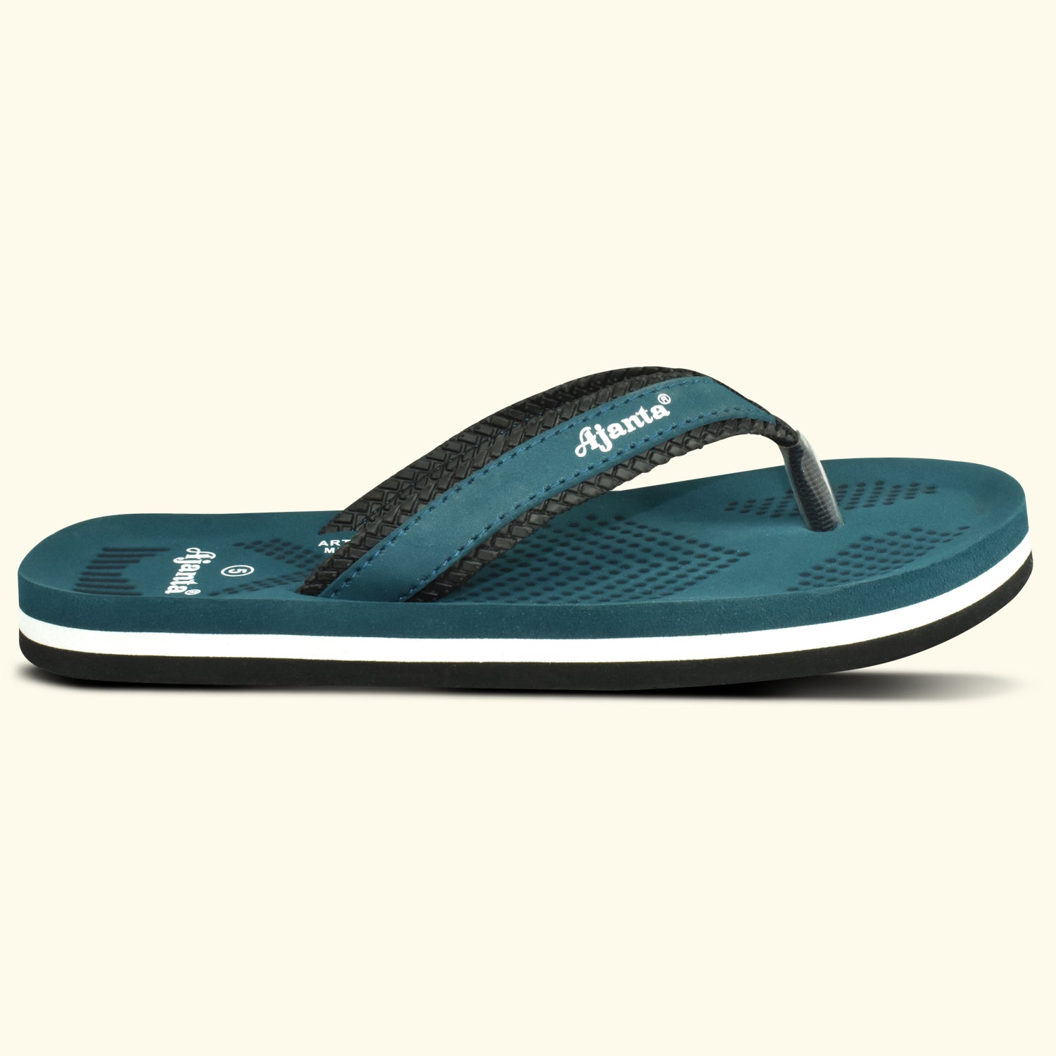 Ajanta Women's Sea Green Slip-On Outdoor Slippers | Lightweight EVA Sole | Durable Synthetic Upper | Everyday Comfort Wear | Slipper EL1034