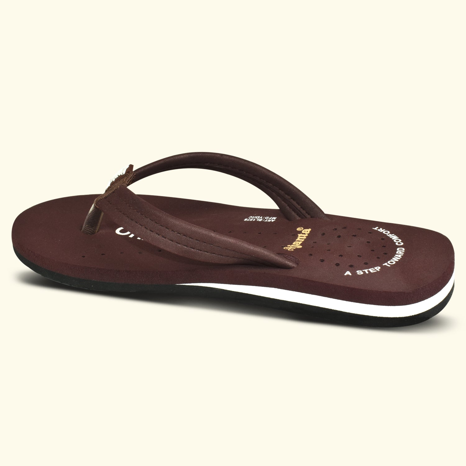 AJANTA Ortho + Women's Doctor Slippers |Stylish Casual Chappals & House Flip-Flops for Ladies and Girls EL1037