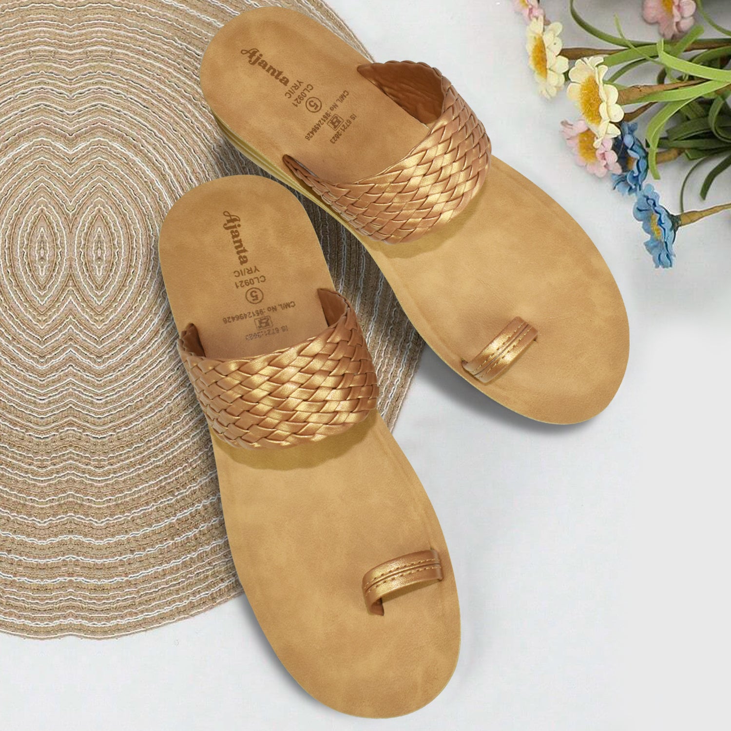 Ajanta Open-Toe Fashion Sandals for Women