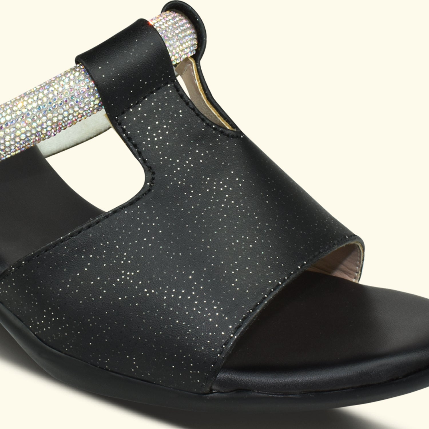 Slip-on Block Heel Sandal