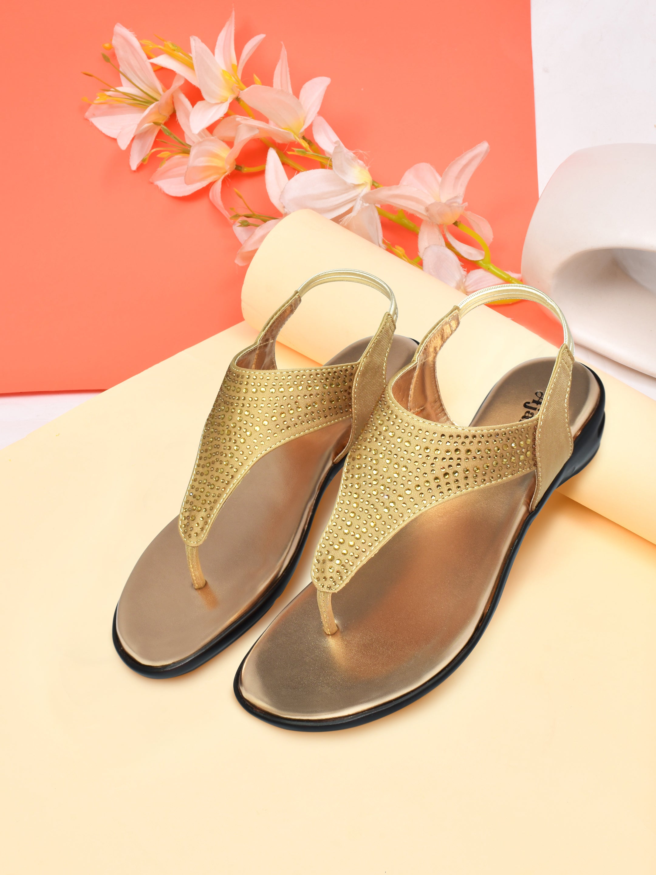 Ajanta Women Sandal / Anti-Skid Sandals / Elegant & Comfortable for Casual Outings EL4002