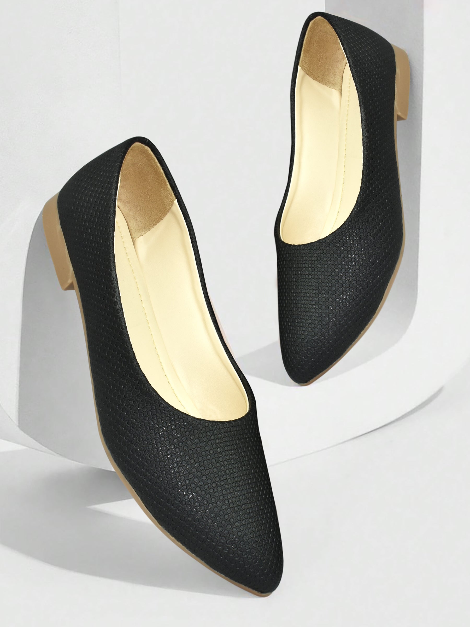 Ajanta Women Stylish Ethnic Slip on Comfortable Casual Flat Ballerina For Women / Fashionable, Anti-Slip Sole / Perfect for Everyday & Semi-Formal Use