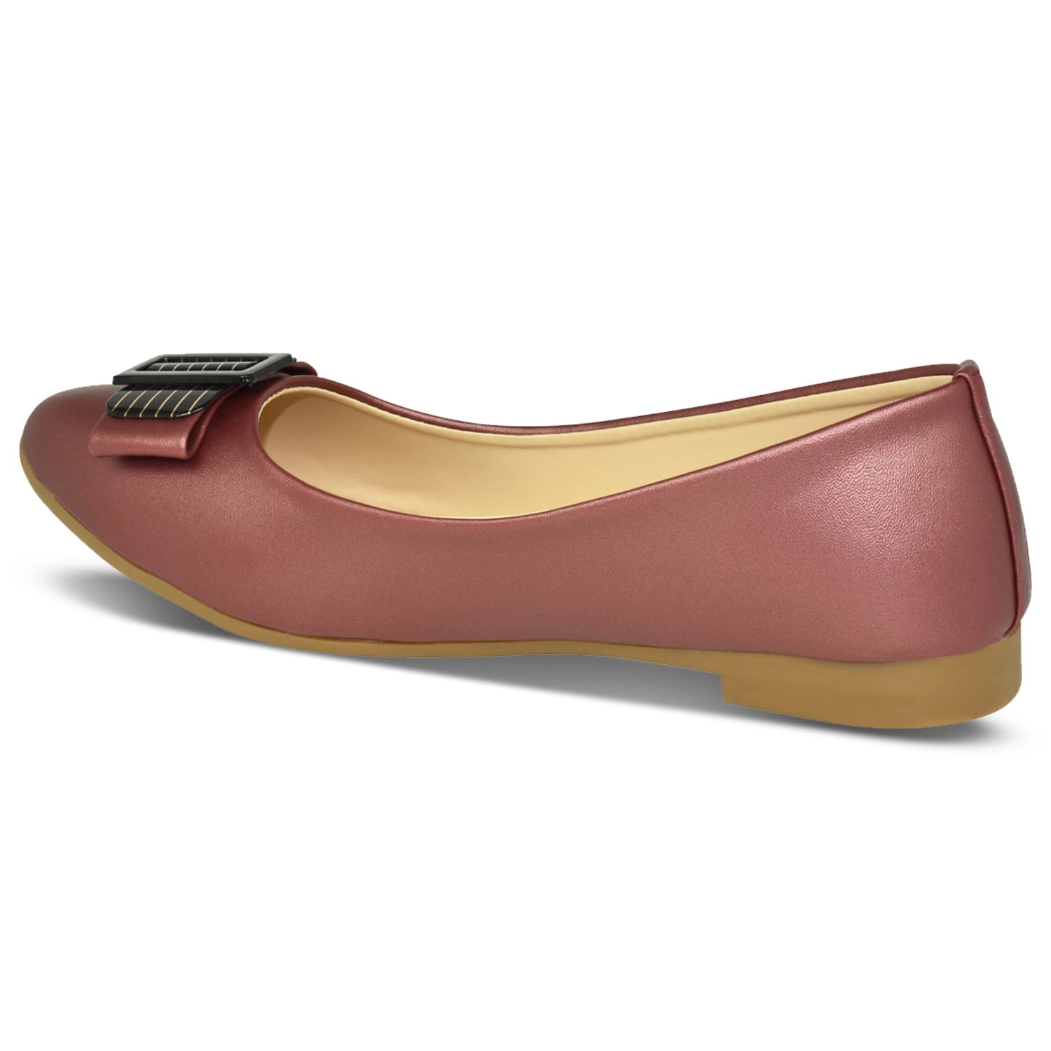 Ajanta Women's Maroon Bellies | Elegant Synthetic Outer Material | Comfortable & Stylish Bellies EL5030