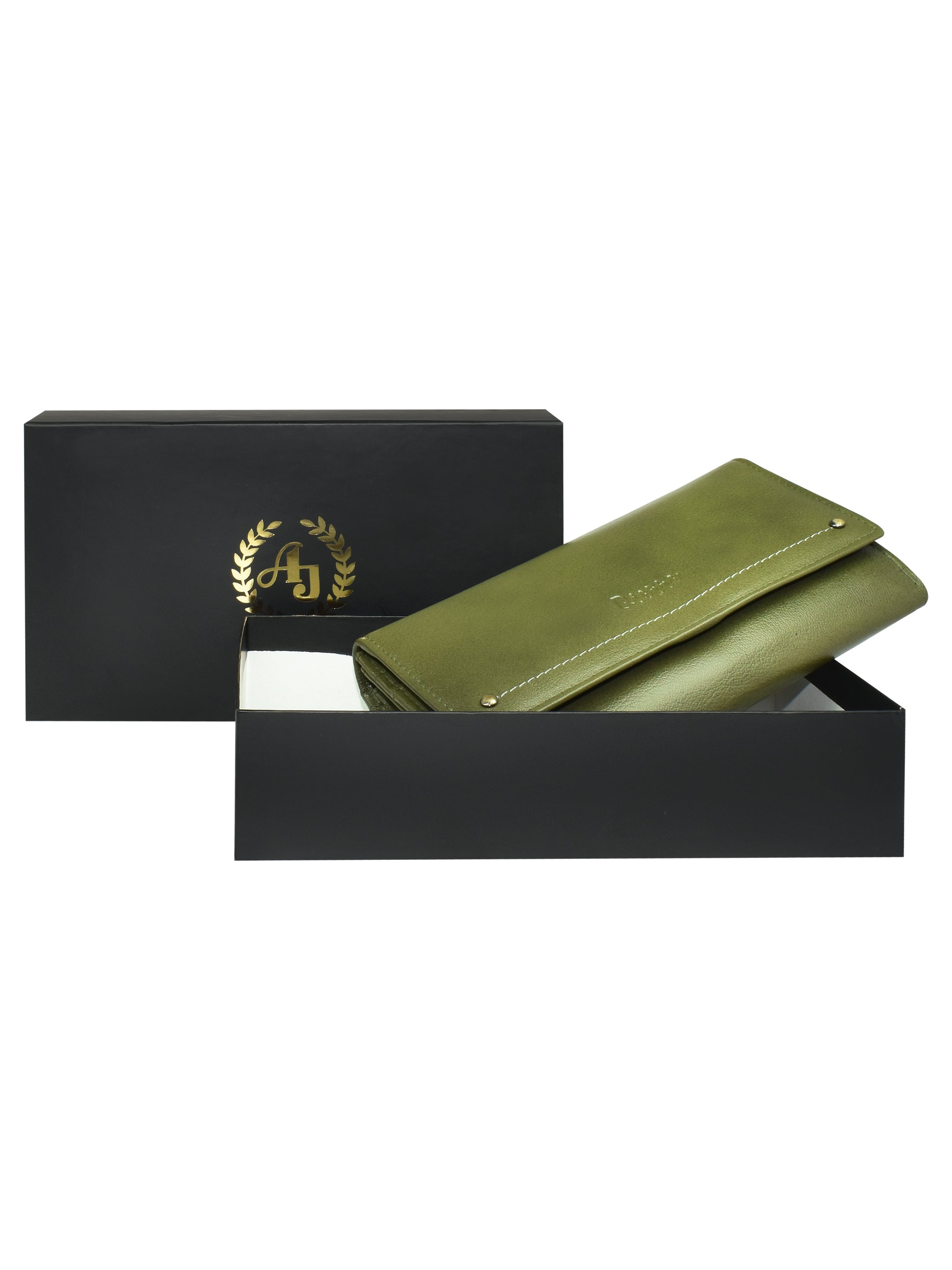 Ajanta Women’s Leather Wallet – Elegant & Compact Premium Accessory