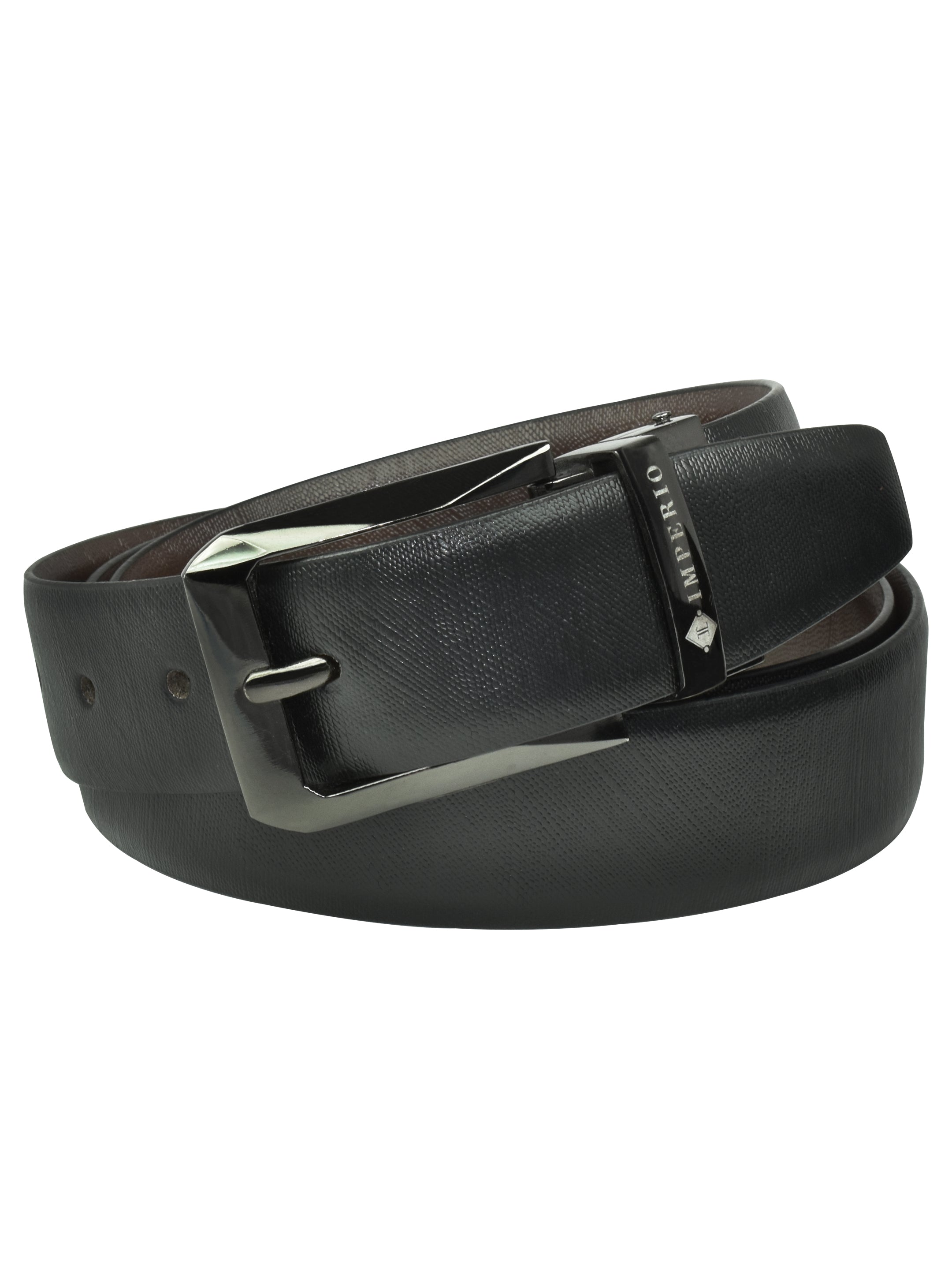 Imperio Genuine Leather Reversible Belt for Men โ Dual-Sided Formal & Casual Waist Belt