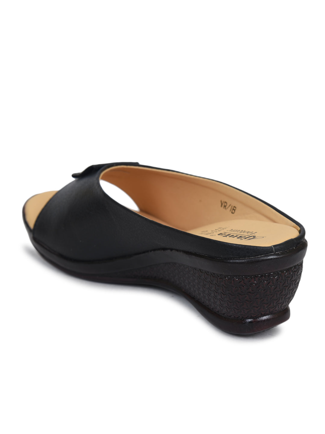 Ajanta Women’s Black Stylish Sandals