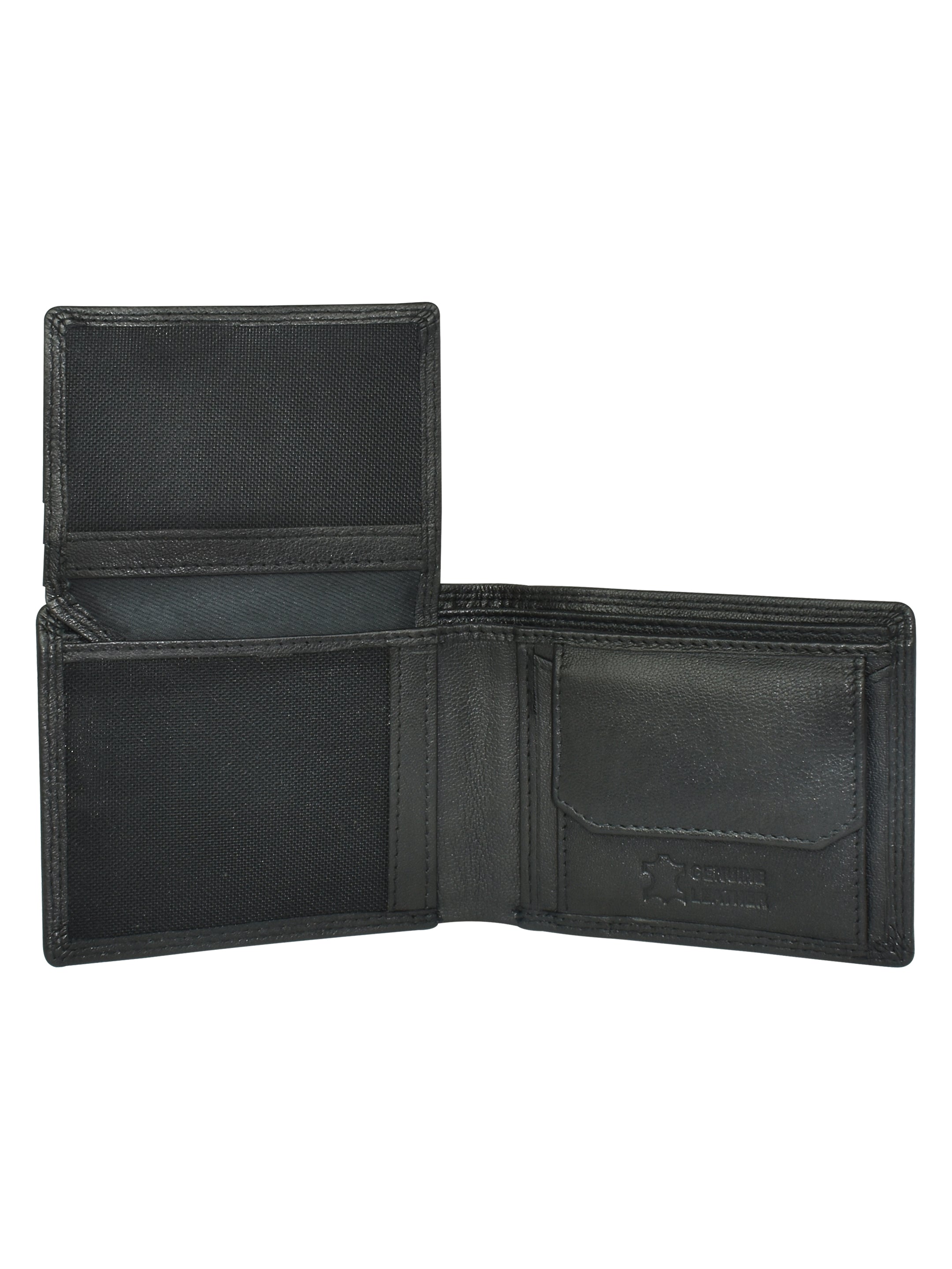 Ajanta Men’s Slim Bi-Fold Wallet with 5 Card Slots