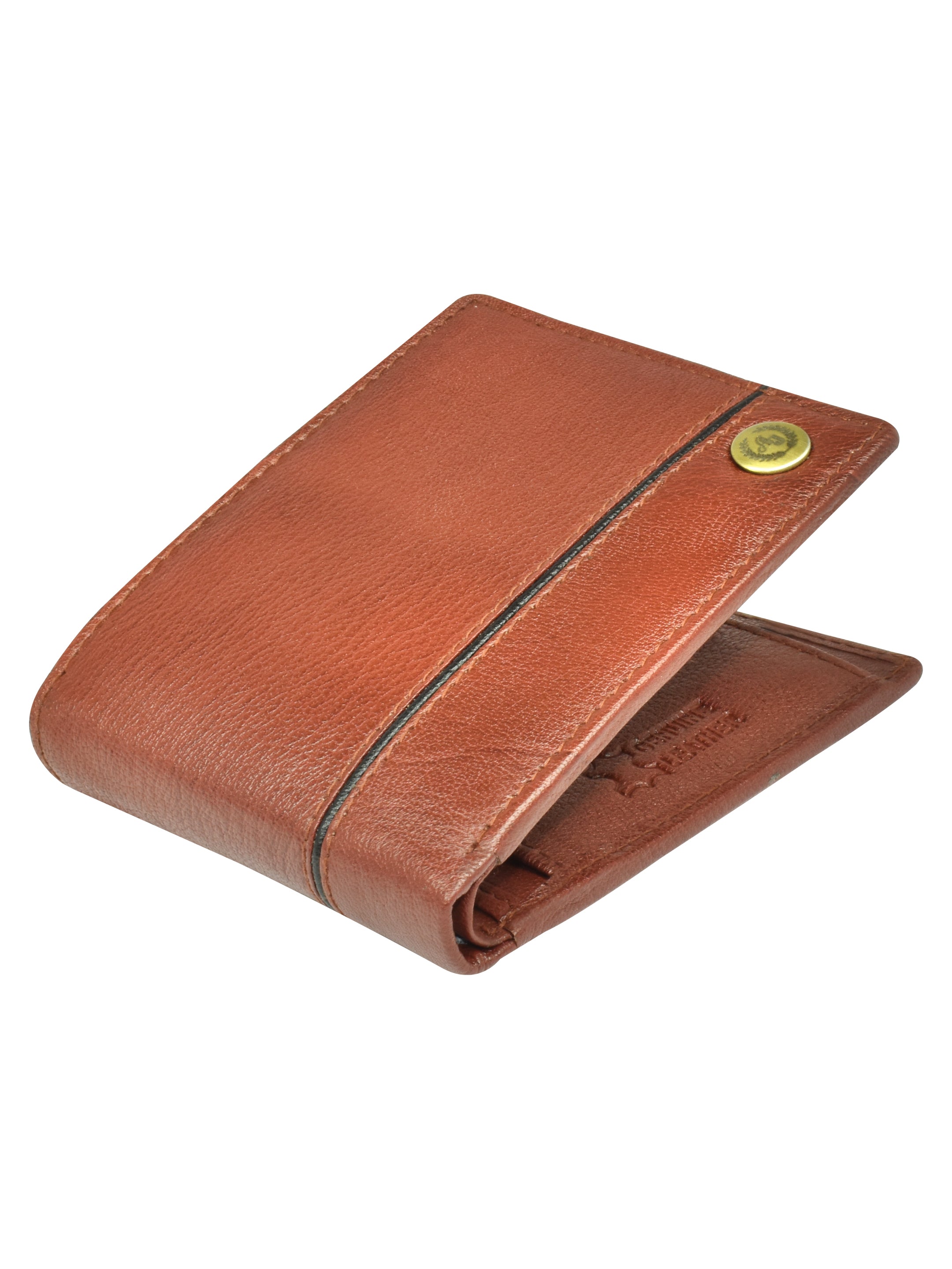 Ajanta Leather Wallet for Men Minimalist & Functional 4 Card Slot Organizer