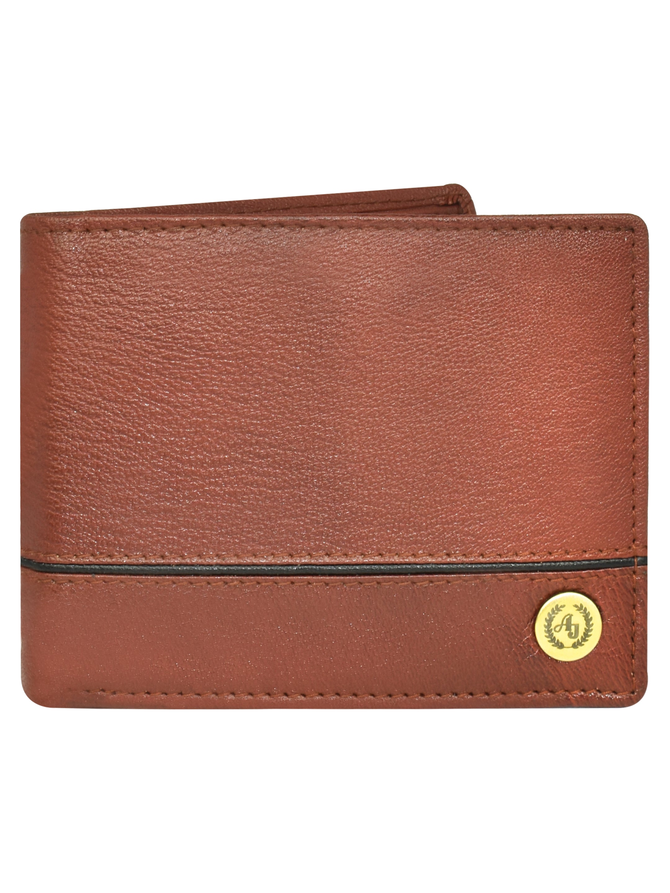 Ajanta Leather Wallet for Men Minimalist & Functional 4 Card Slot Organizer