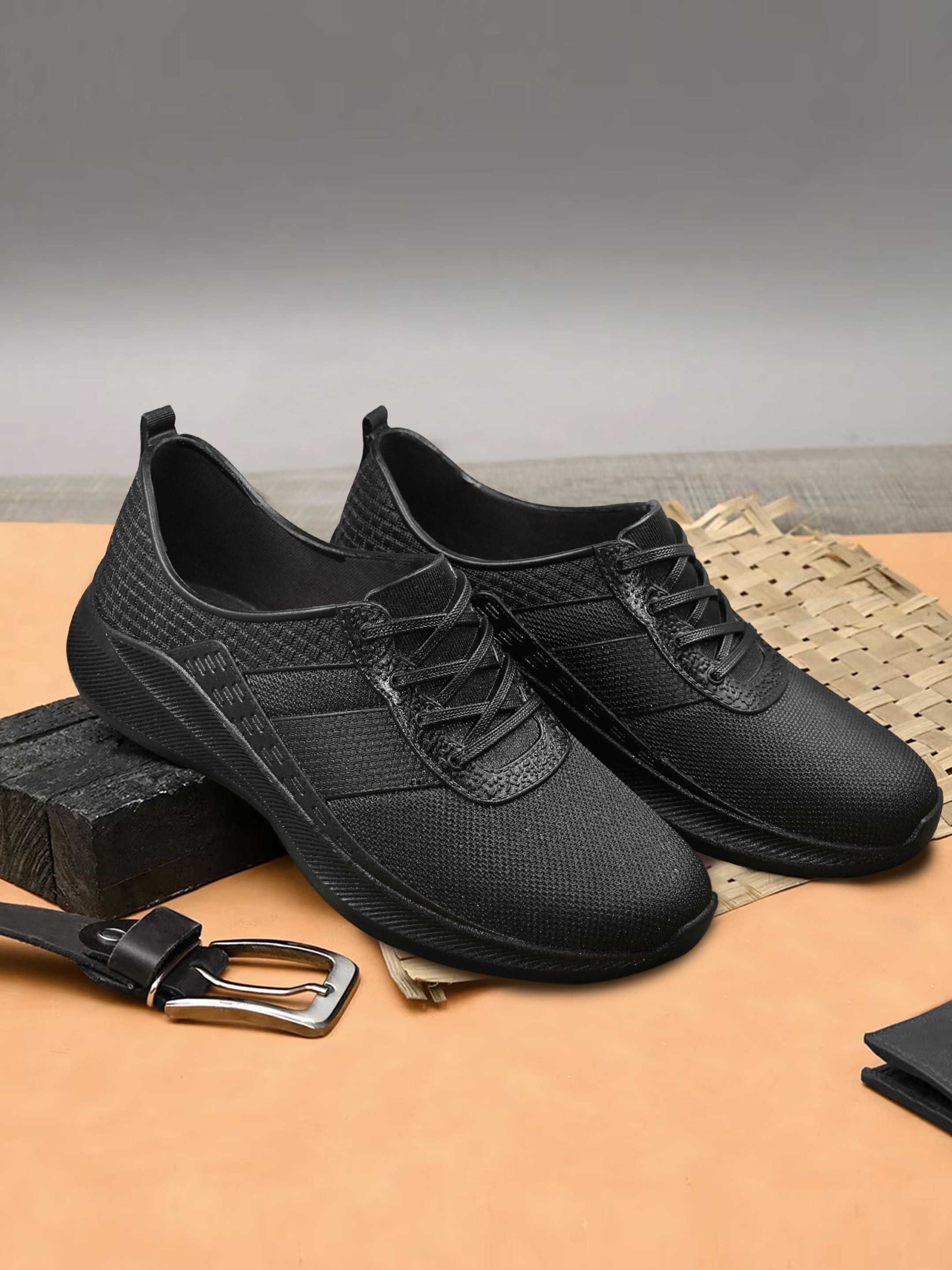 AJANTA Waterproof Sneakers For Men / Comfortable, Non-Slip & Ideal for Outdoor & Daily Wear / Trendy Sneakers with Water-Resistant Protection PG2000