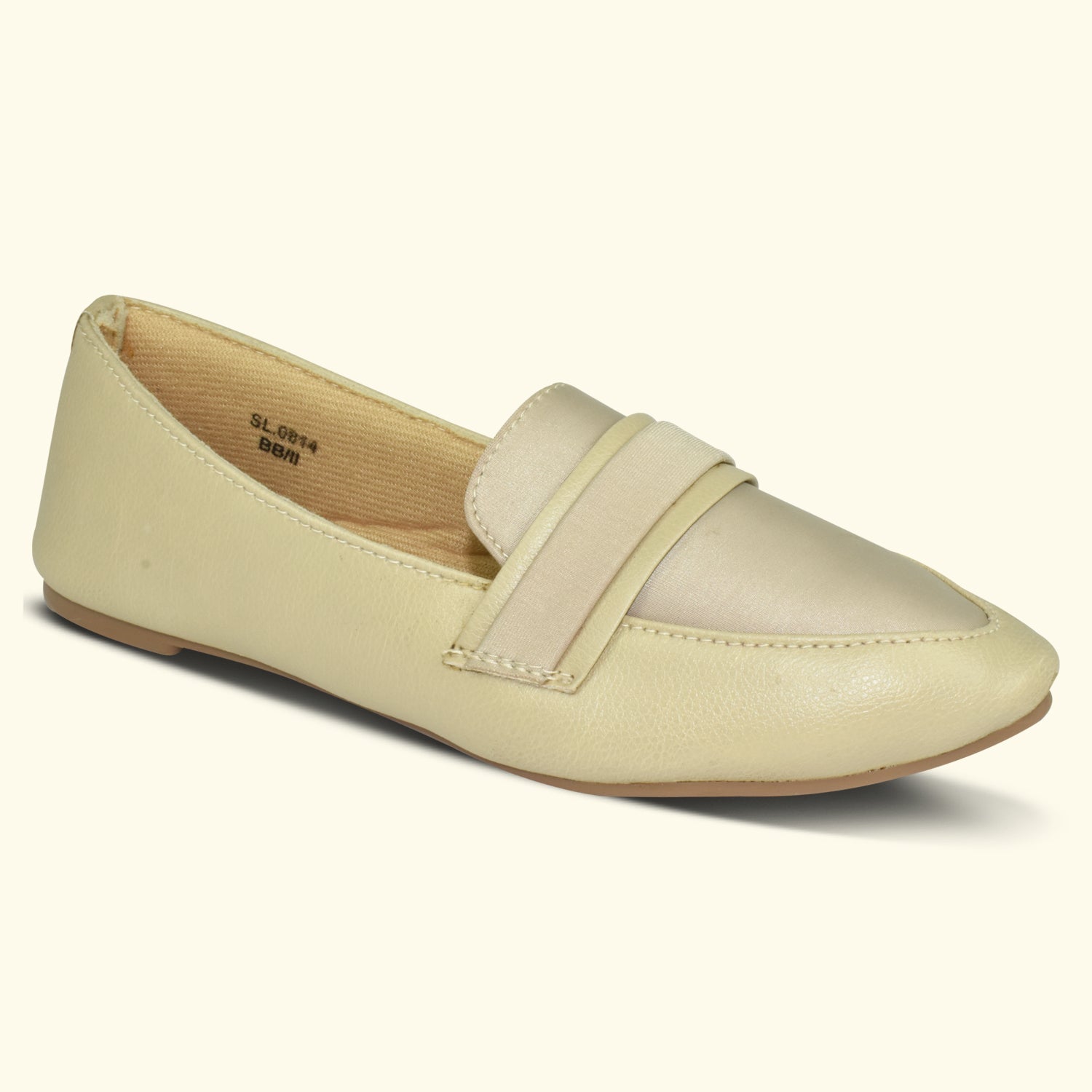 Ajanta Women’s Stylish White Loafers