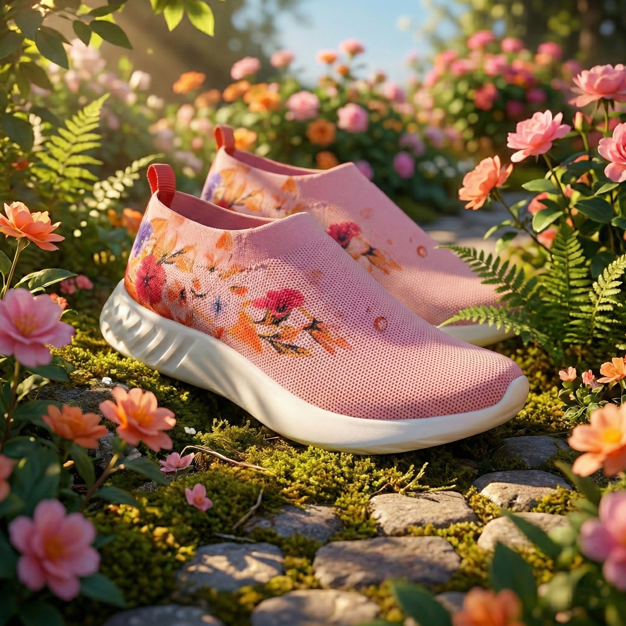 Ajanta Girls’ Slip-On Lightweight Shoes