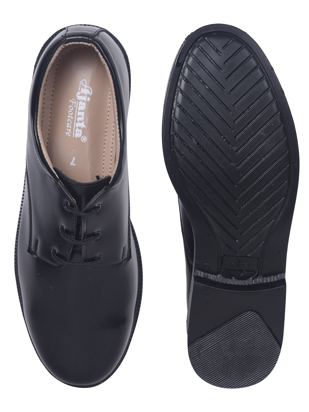 Ajanta Men’s Formal Lace-Up Shoes for Office & Business Wear