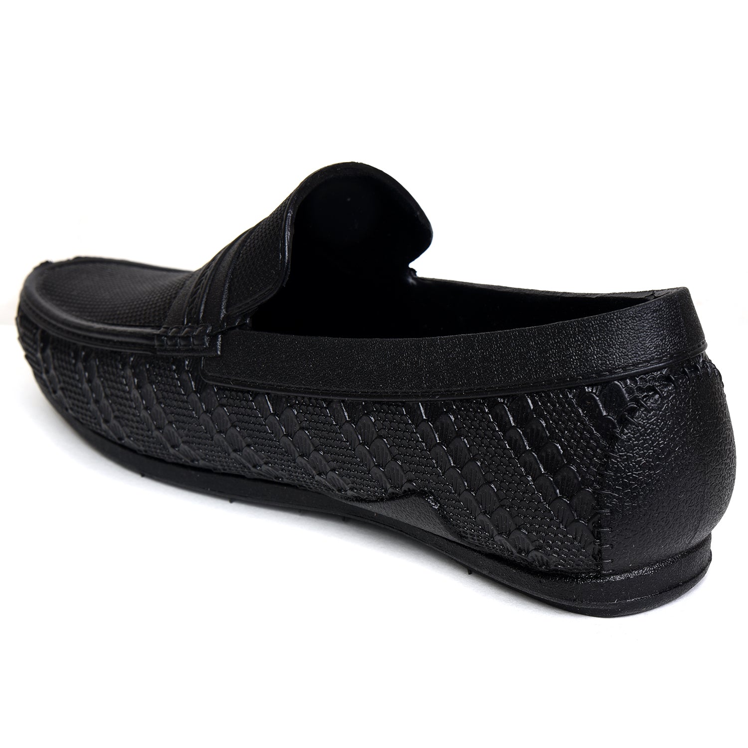 AJANTA  Loafers For Men / Water-Resistant Slip-On Shoes for Work & Outdoor Use / Waterproof PVC Loafers FK4011
