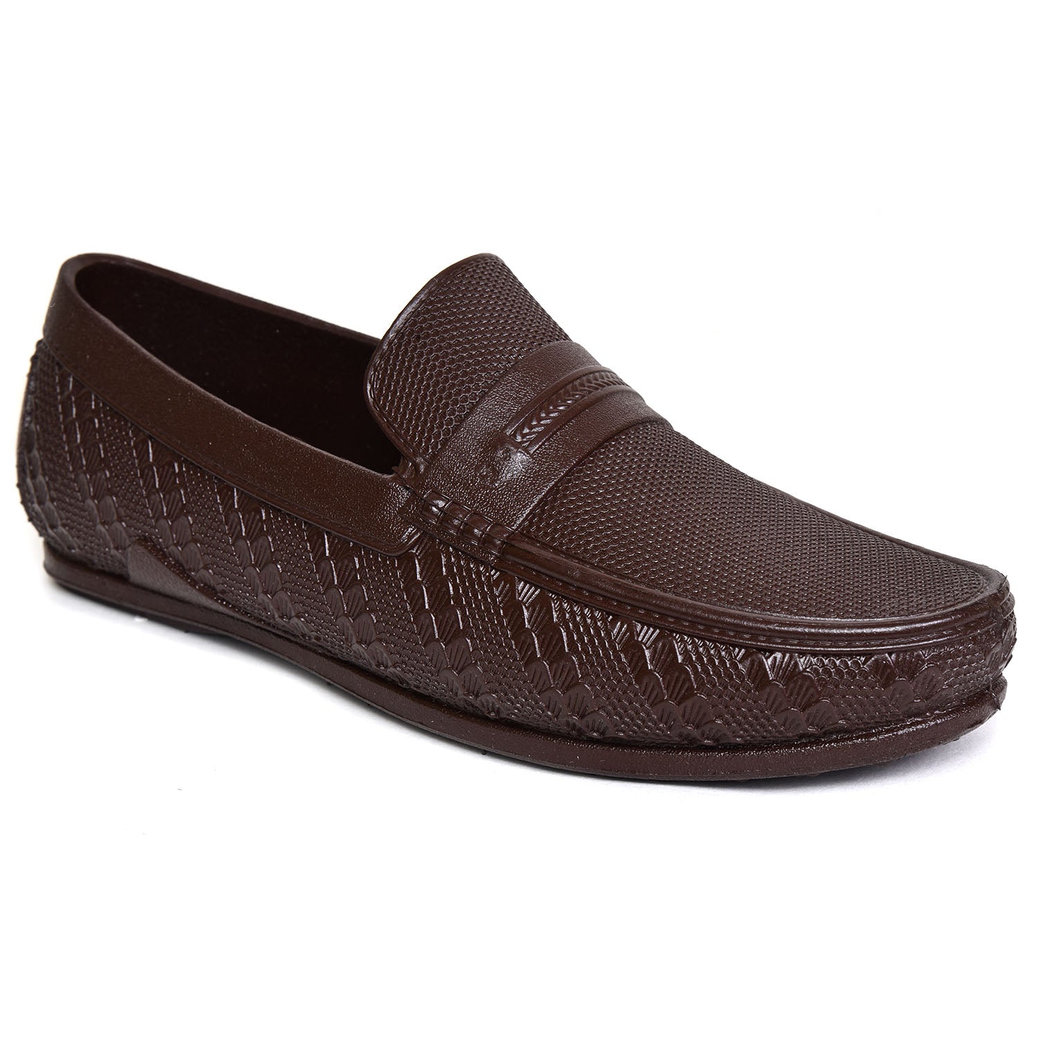 Ajanta Men’s PVC Slip-On Loafers