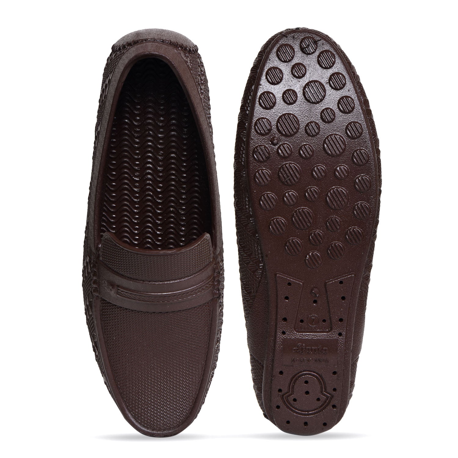 Ajanta Men’s PVC Slip-On Loafers