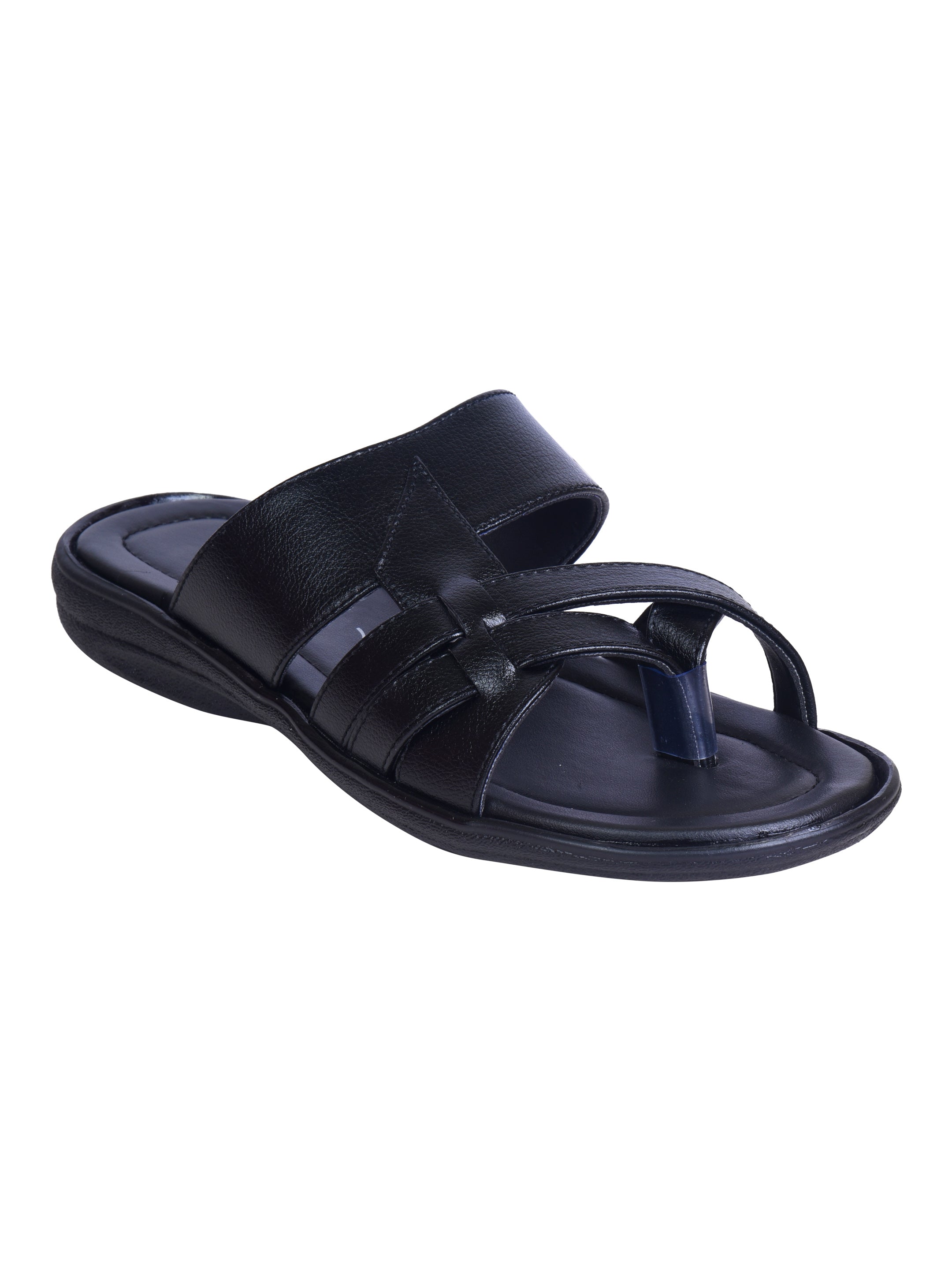 Ajanta Men’s Black Anti-Slip Sandals
