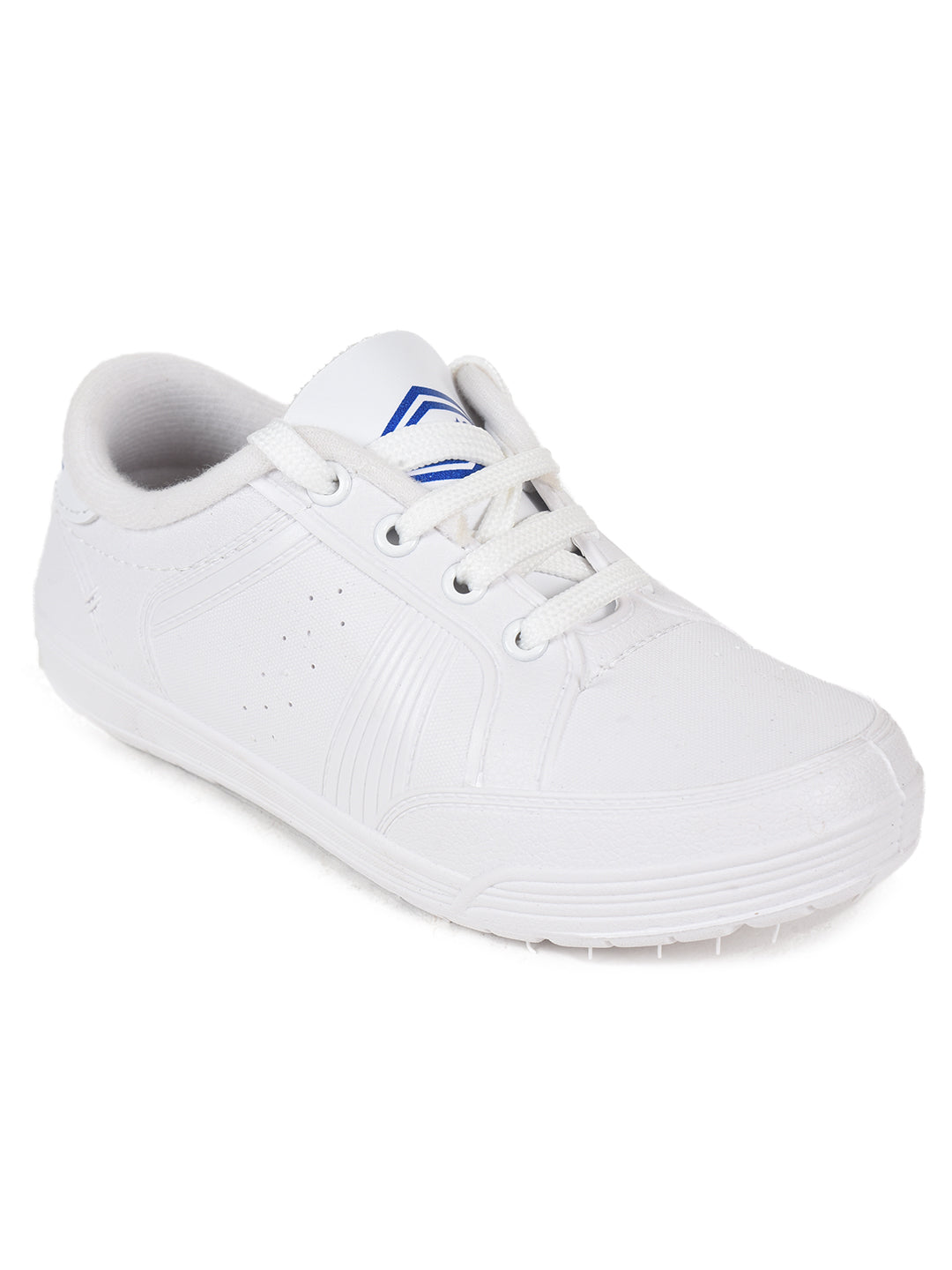 AJANTA Kids White Canvas Shoe Waterproof school shoes BT0007