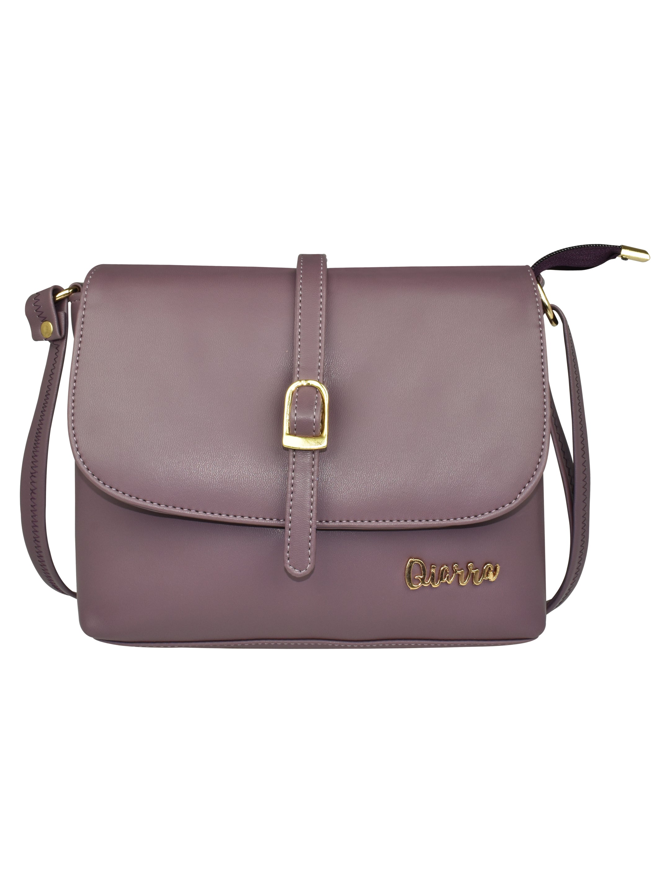 QIARRA by Ajanta Women’s Elegant Flap Zip Crossbody Sling Bag