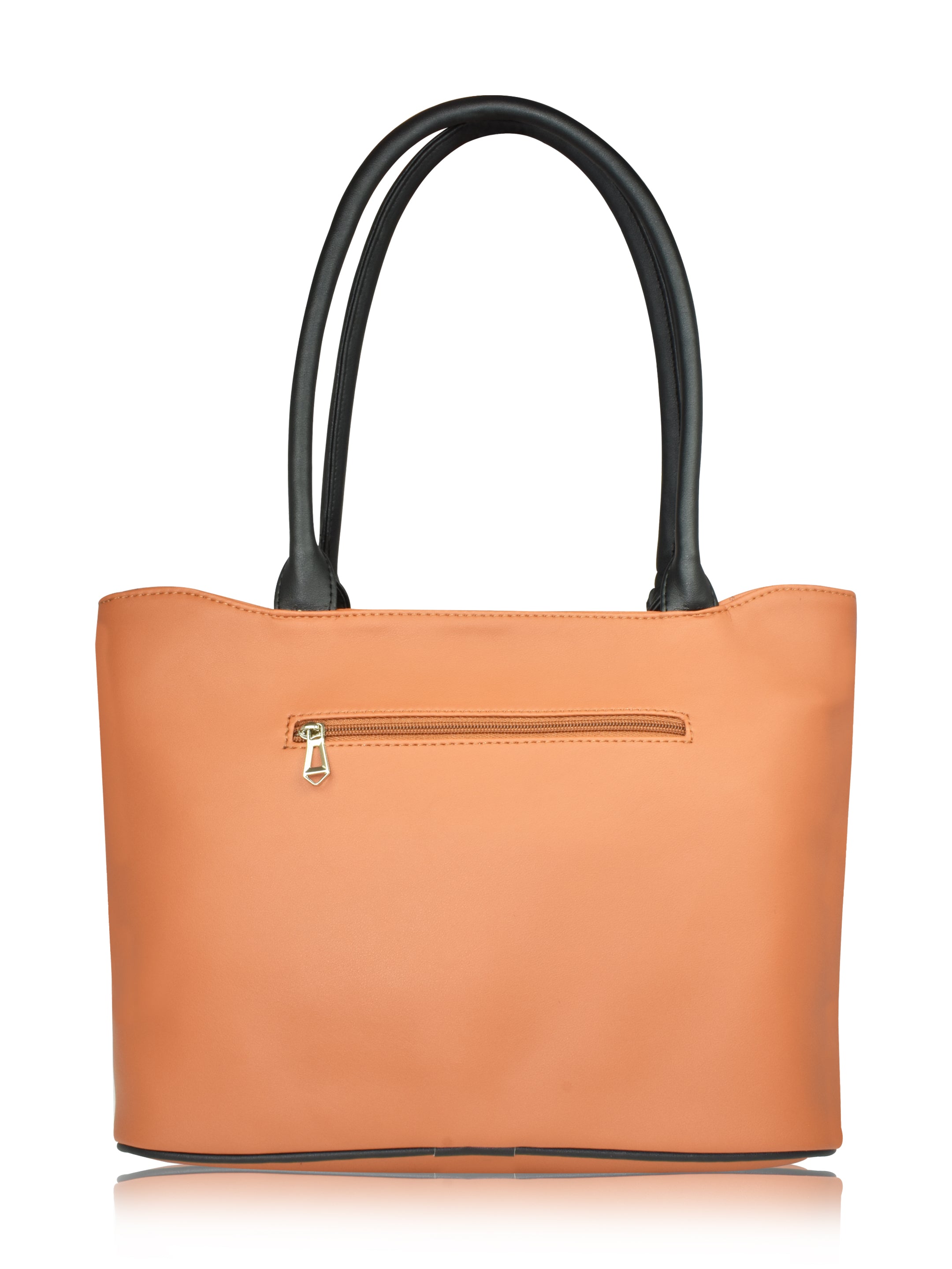 QIARRA by Ajanta Zip-Over Handbag for Women | Elegant Shoulder Purse | Trendy & Spacious Tote Bag