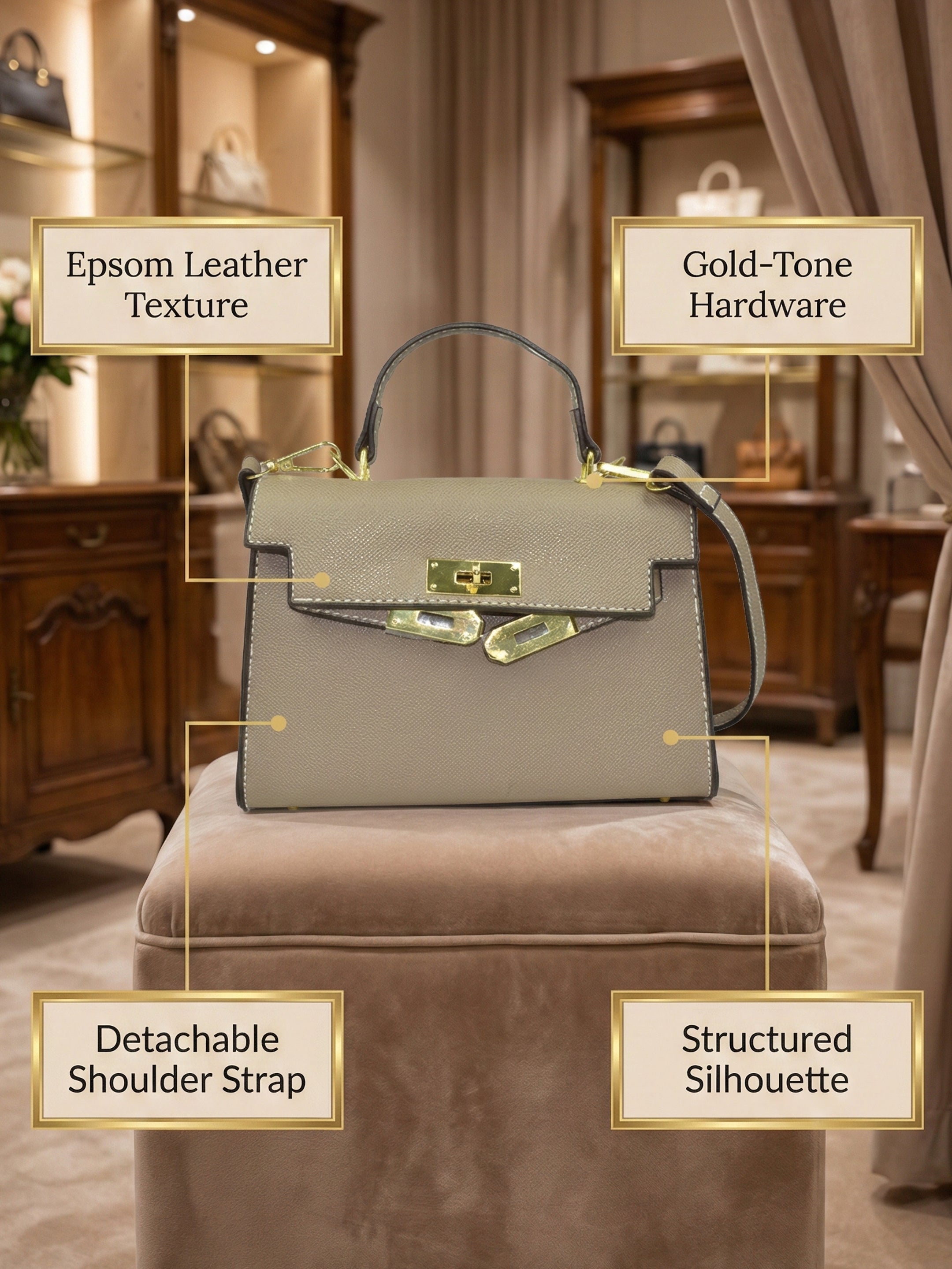 Ajanta Women’s Stylish Sling Bag with Detachable Strap