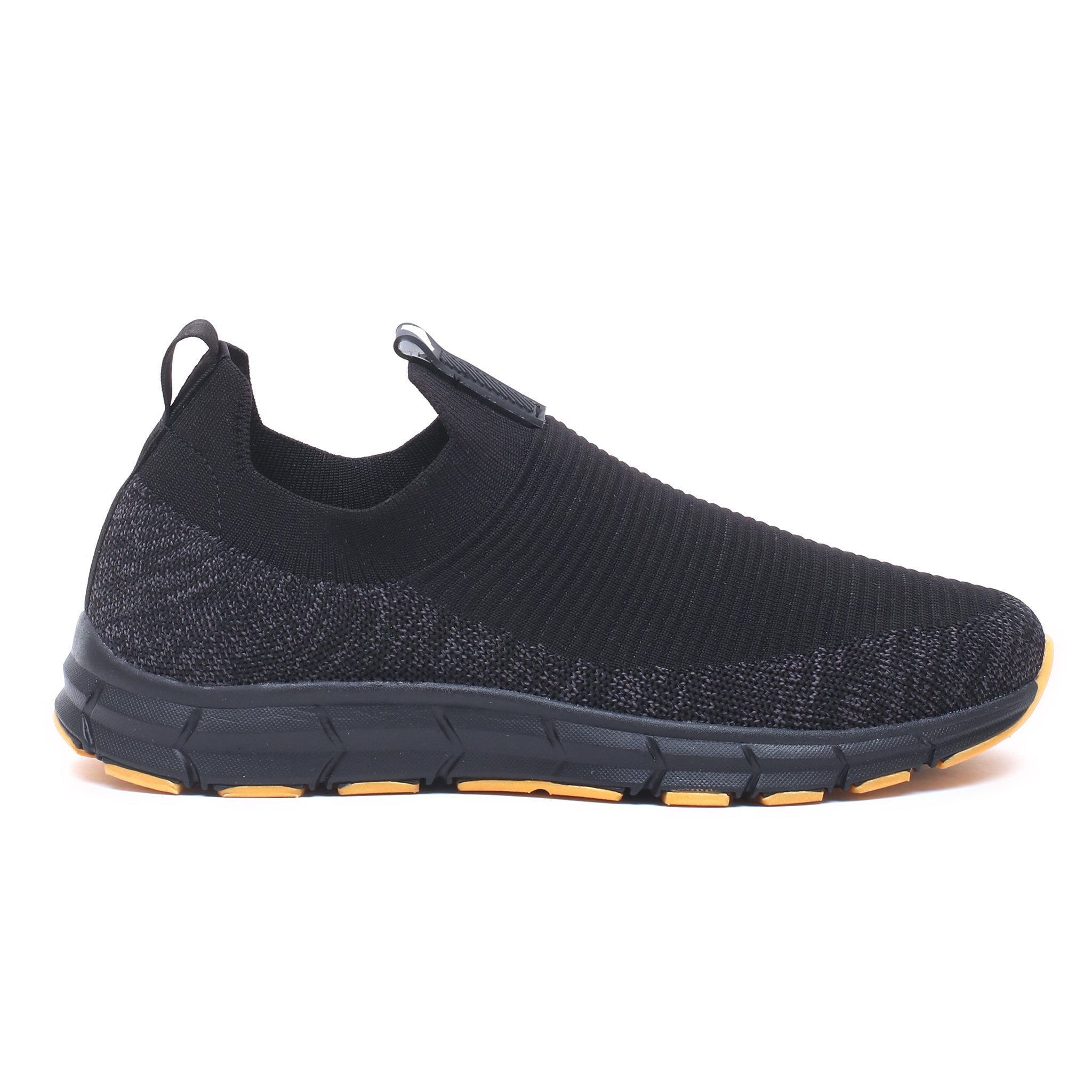 Impakto Urban Edge Men's Black Walking Shoes