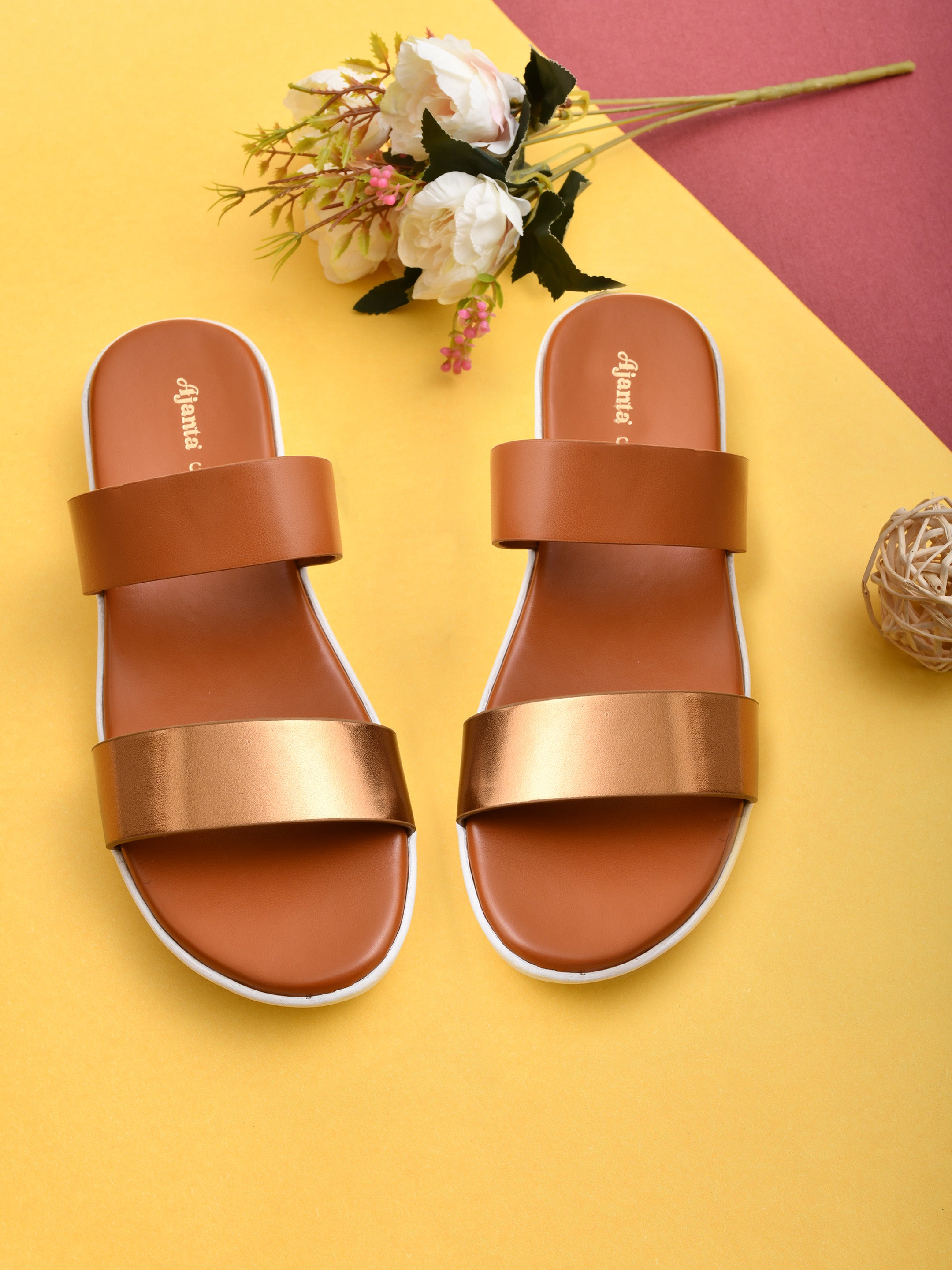 Ajanta Women Sandal / Stylish & Comfortable Daily Wear Footwear /  Lightweight, Durable & Perfect for Casual Use EL3005