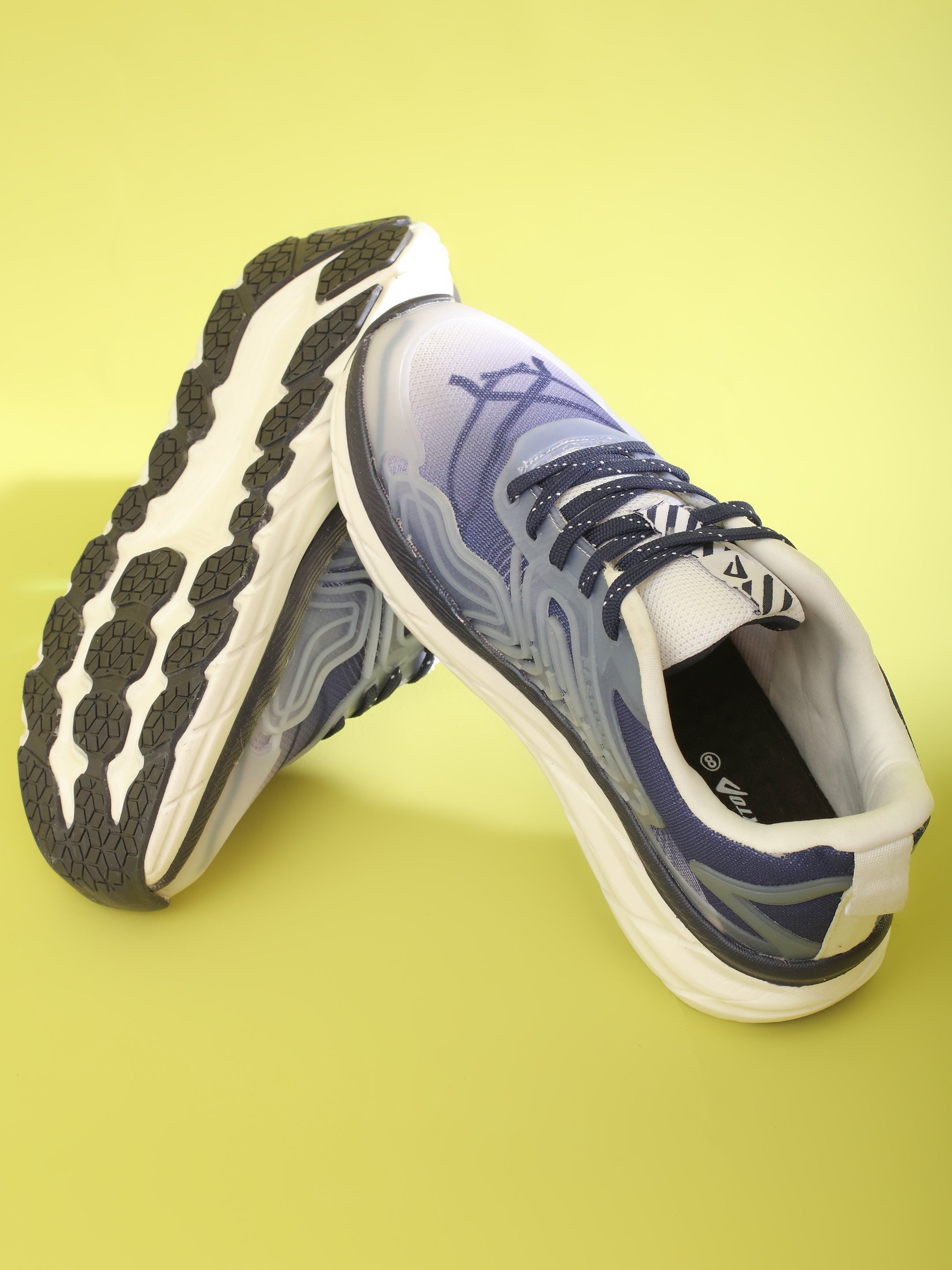 Impakto by Ajanta Men’s Purple Running Shoes Lightweight Sports & Walking Footwear