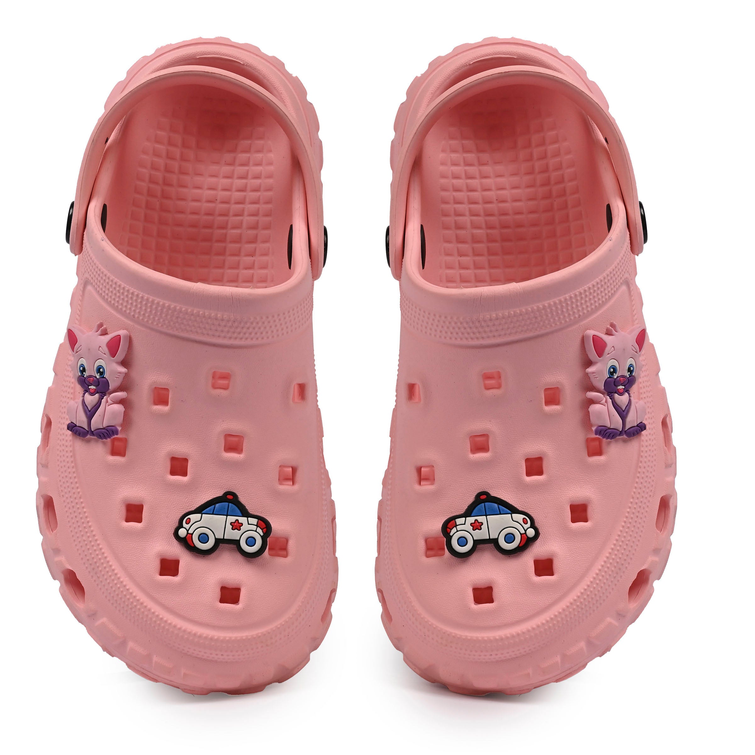 Impakto Chuky Tyre Girls' Baby Pink Crocs - FT4019