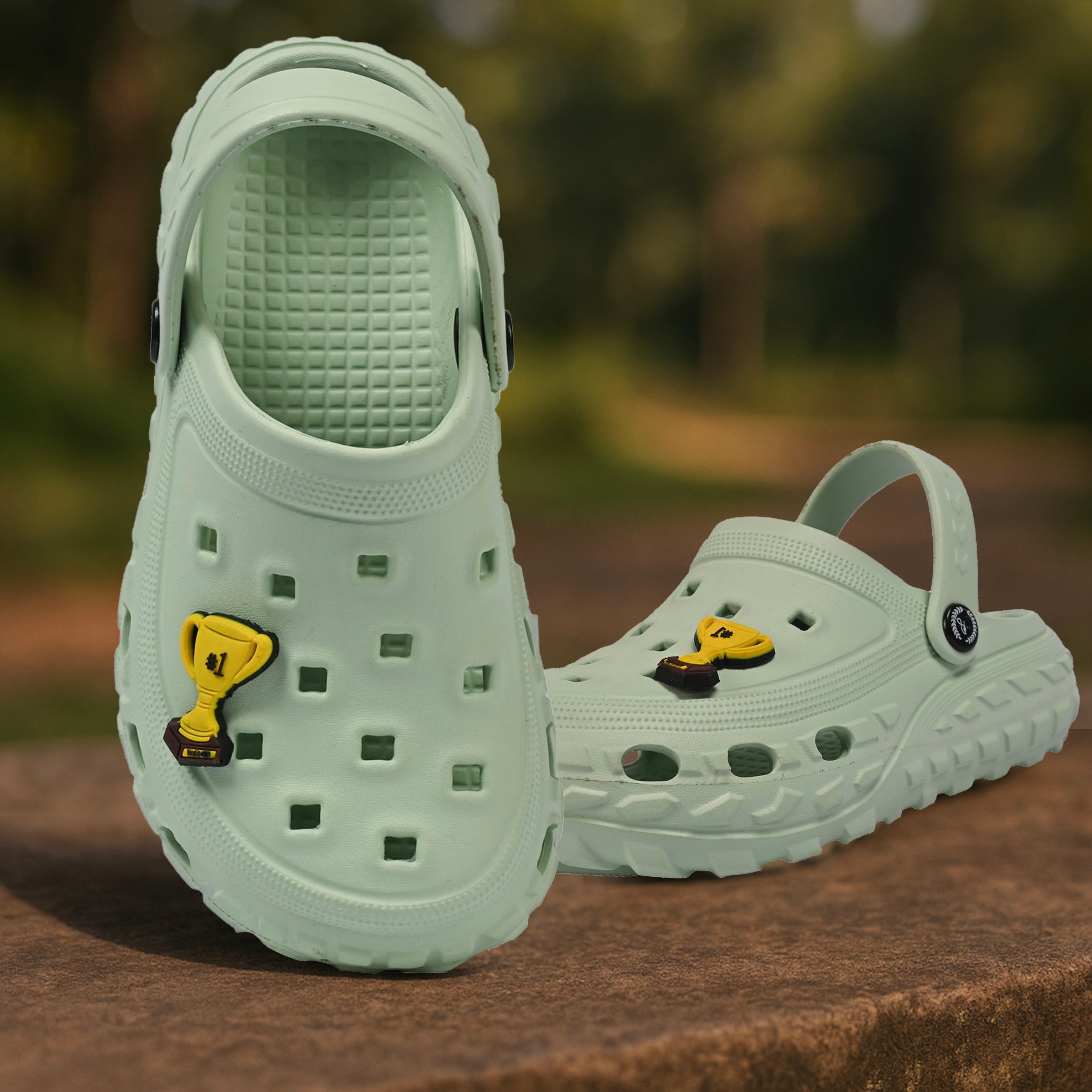 Impakto Chunky Tyre Kid's Pista Green Crocs - FT4026