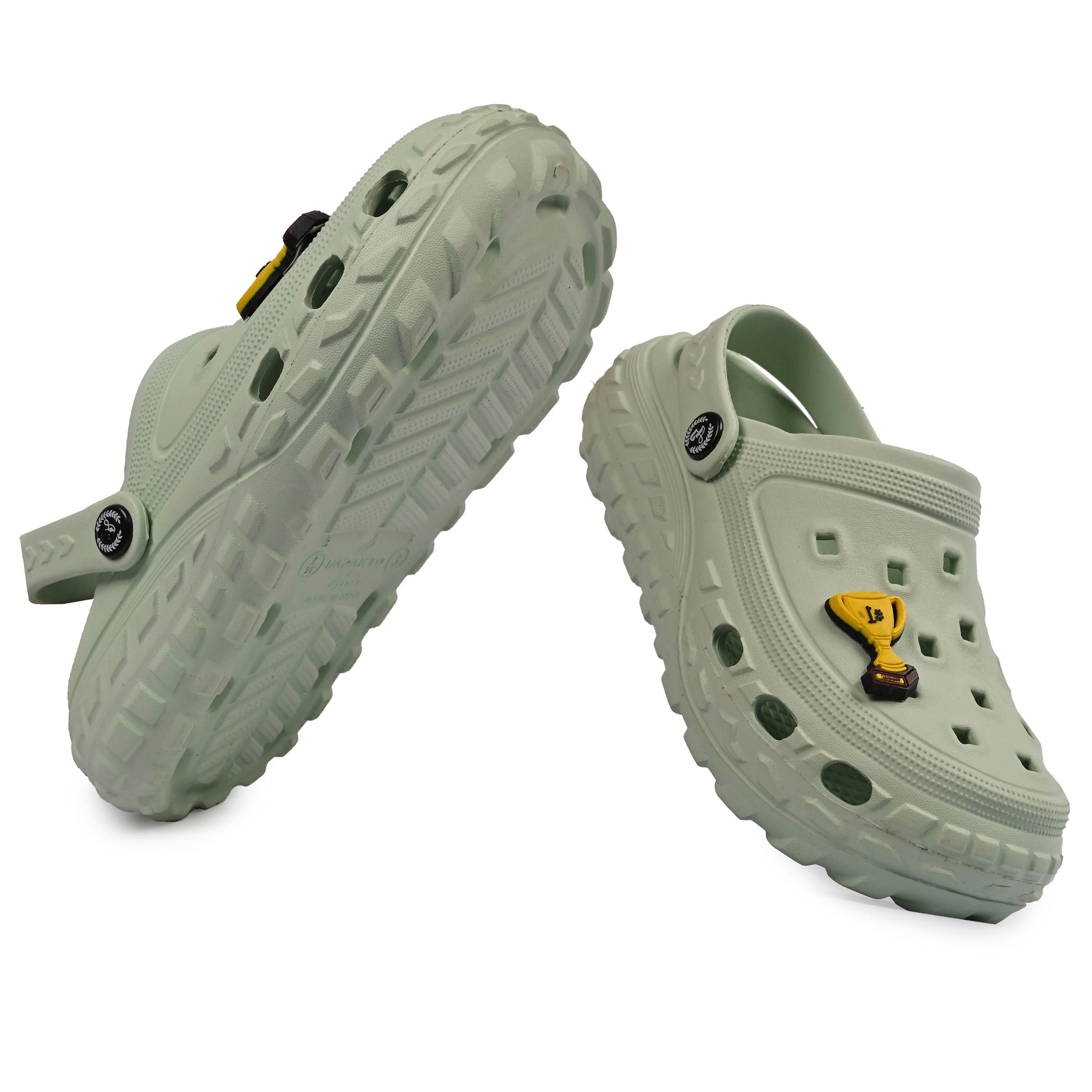 Impakto Chunky Tyre Kid's Pista Green Crocs - FT4025