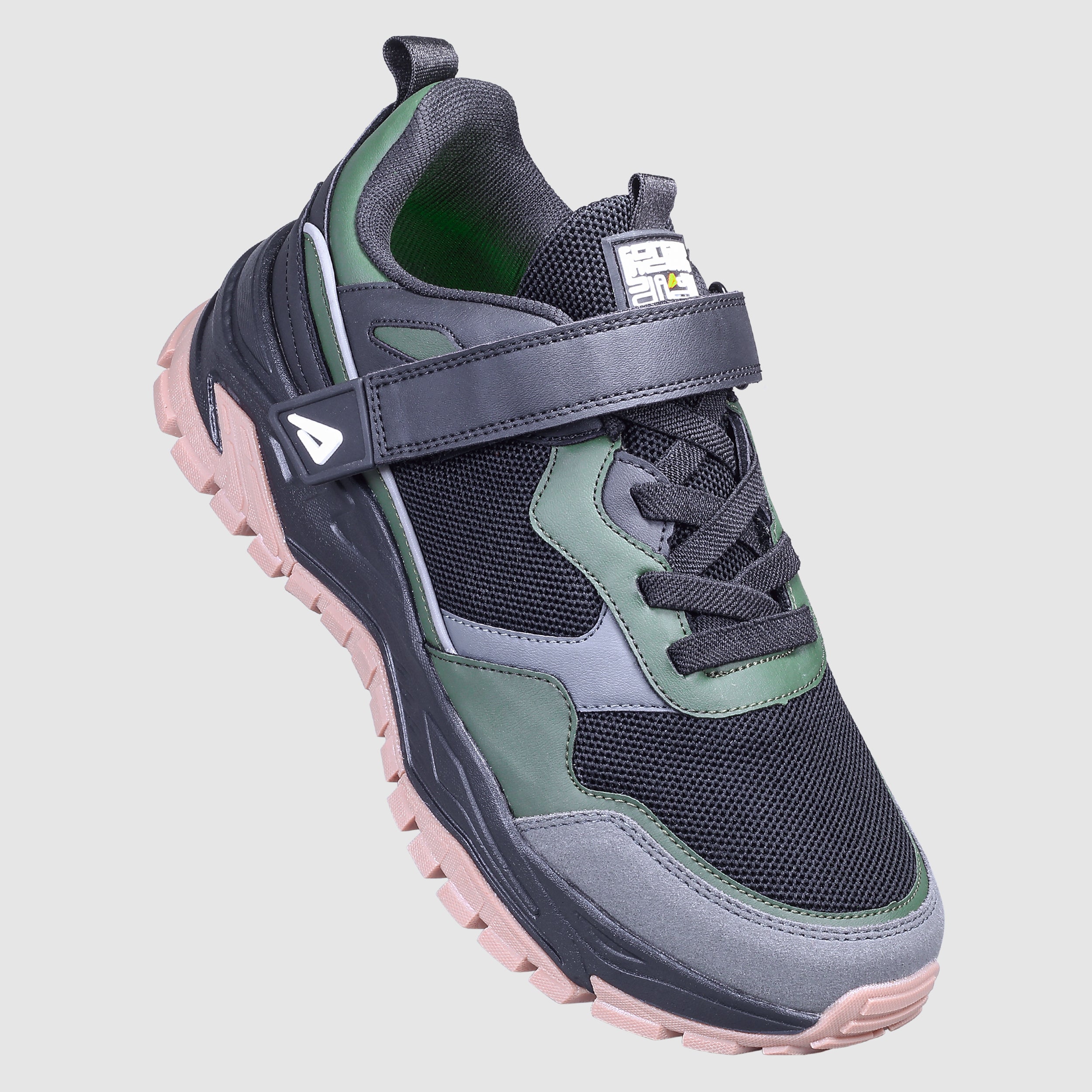 Impakto Shoegardaddy Men's Olive Outdoor Shoes - AS3383