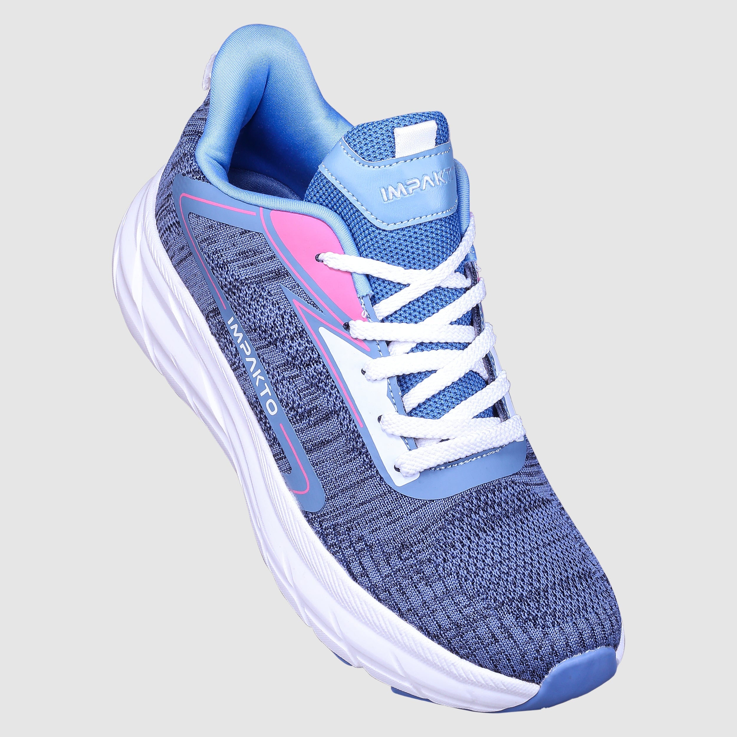 Impakto 9K Women's Grey Running Shoes - AS4099