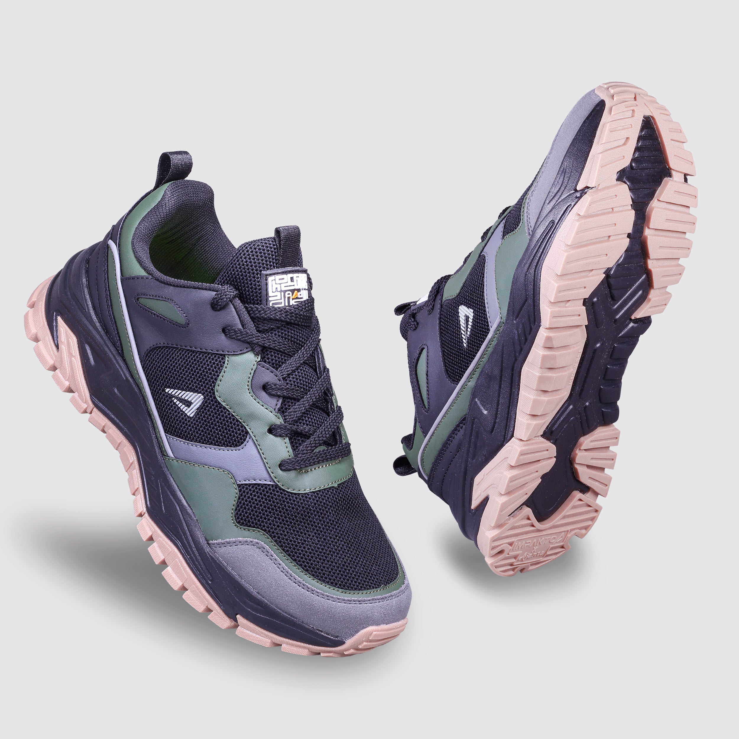 Impakto Shoegardaddy Men's Olive Outdoor Shoe - AS3304