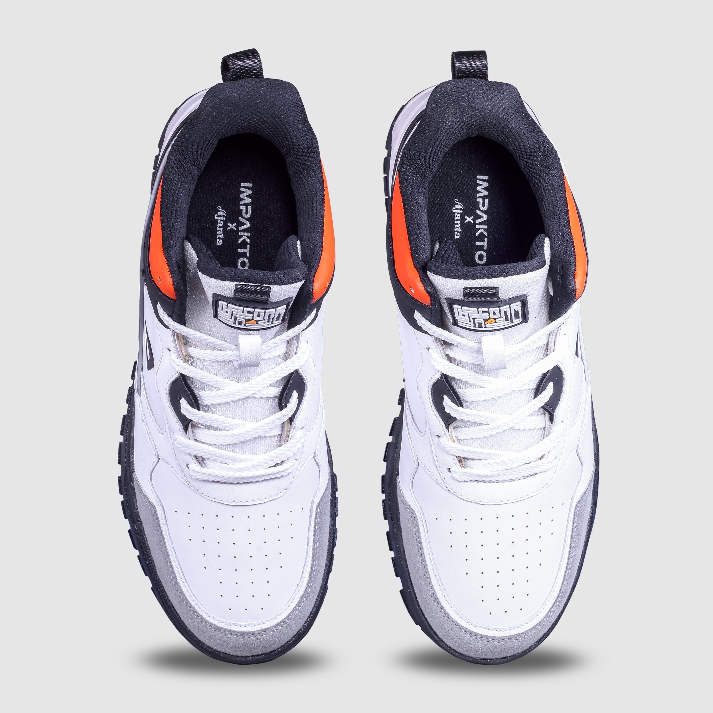 Impakto Shoegardaddy Men's Orange Sneakers - AS3331