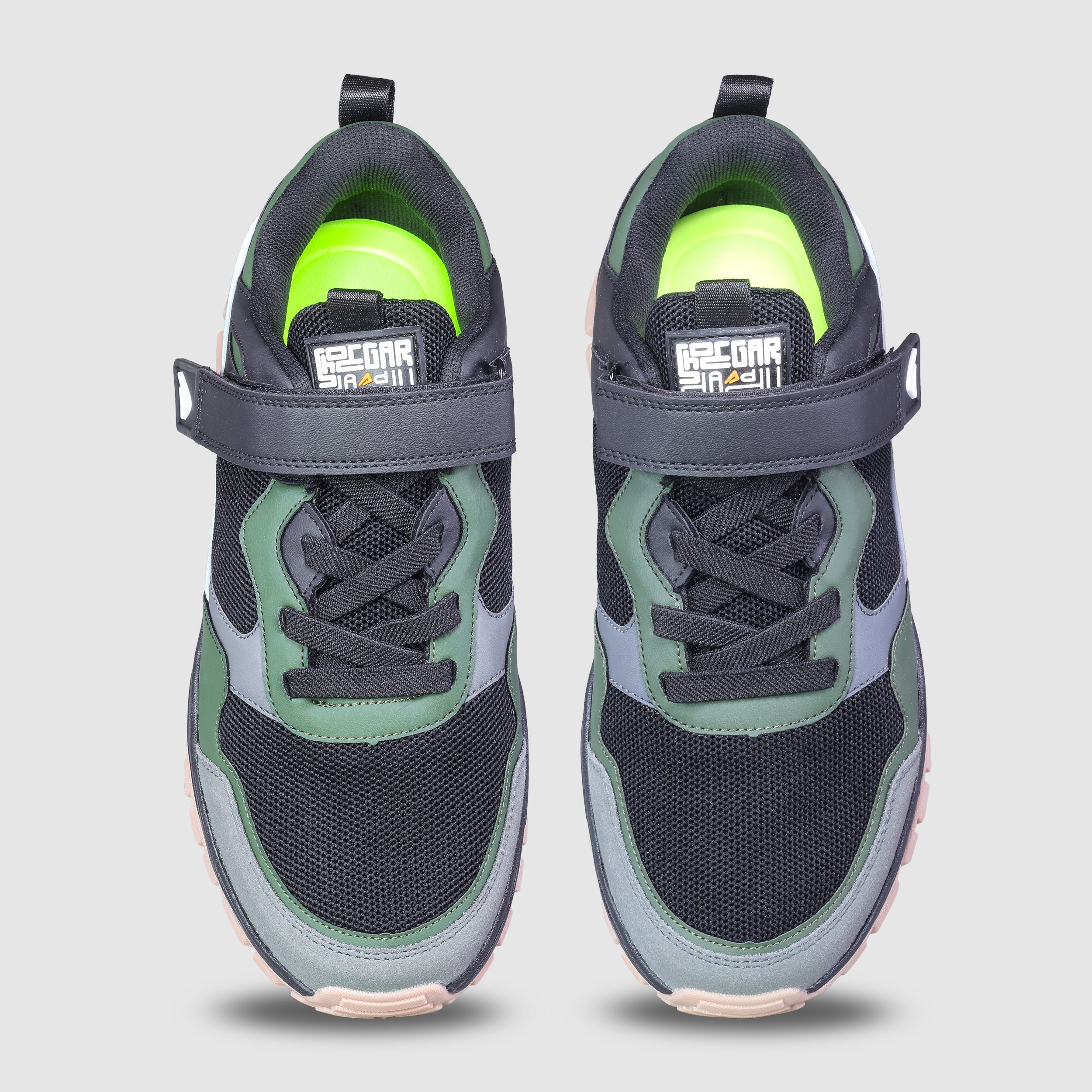 Impakto Shoegardaddy Men's Olive Outdoor Shoes - AS3383