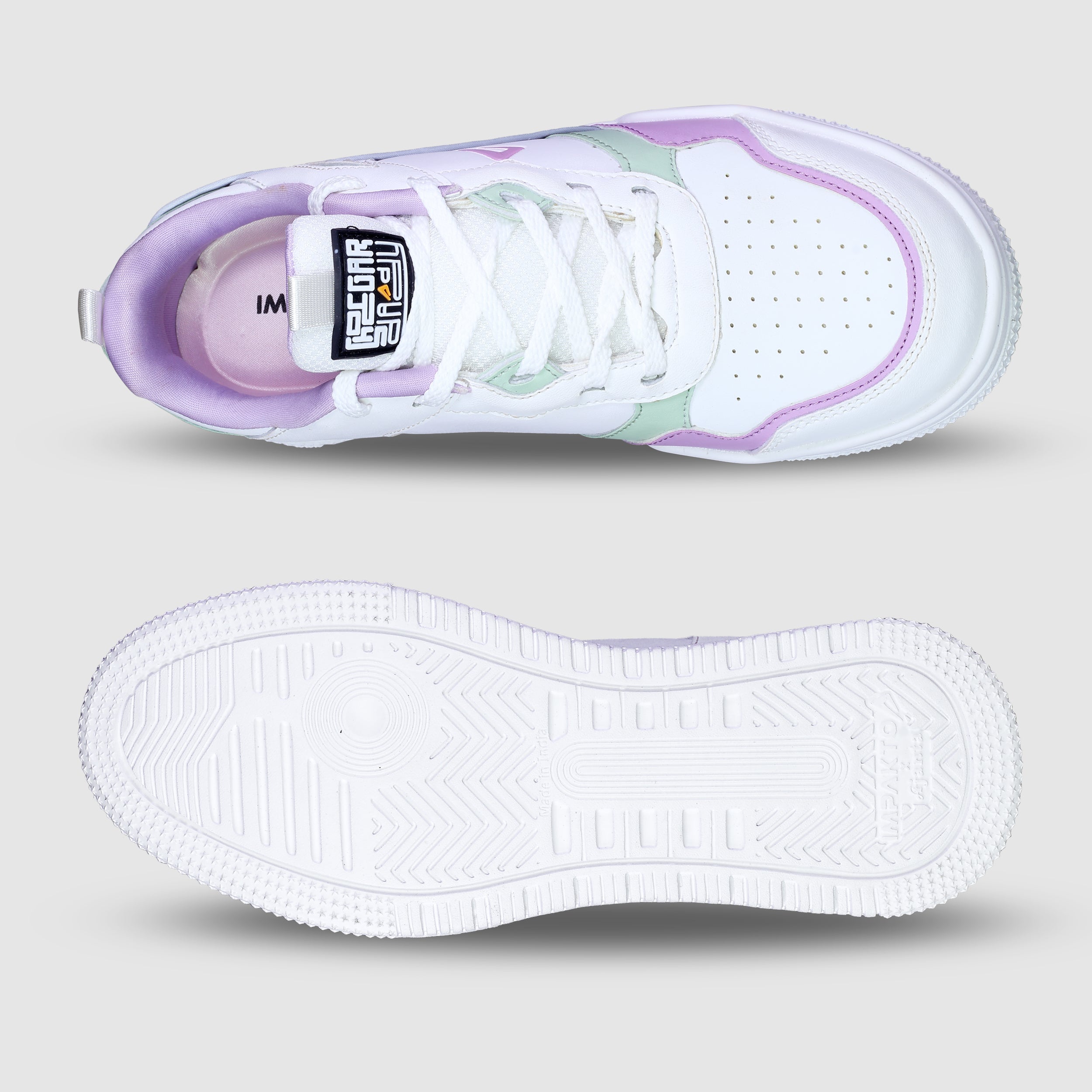 Impakto Shoegardaddy Women's Peach Sneakers - AS4108