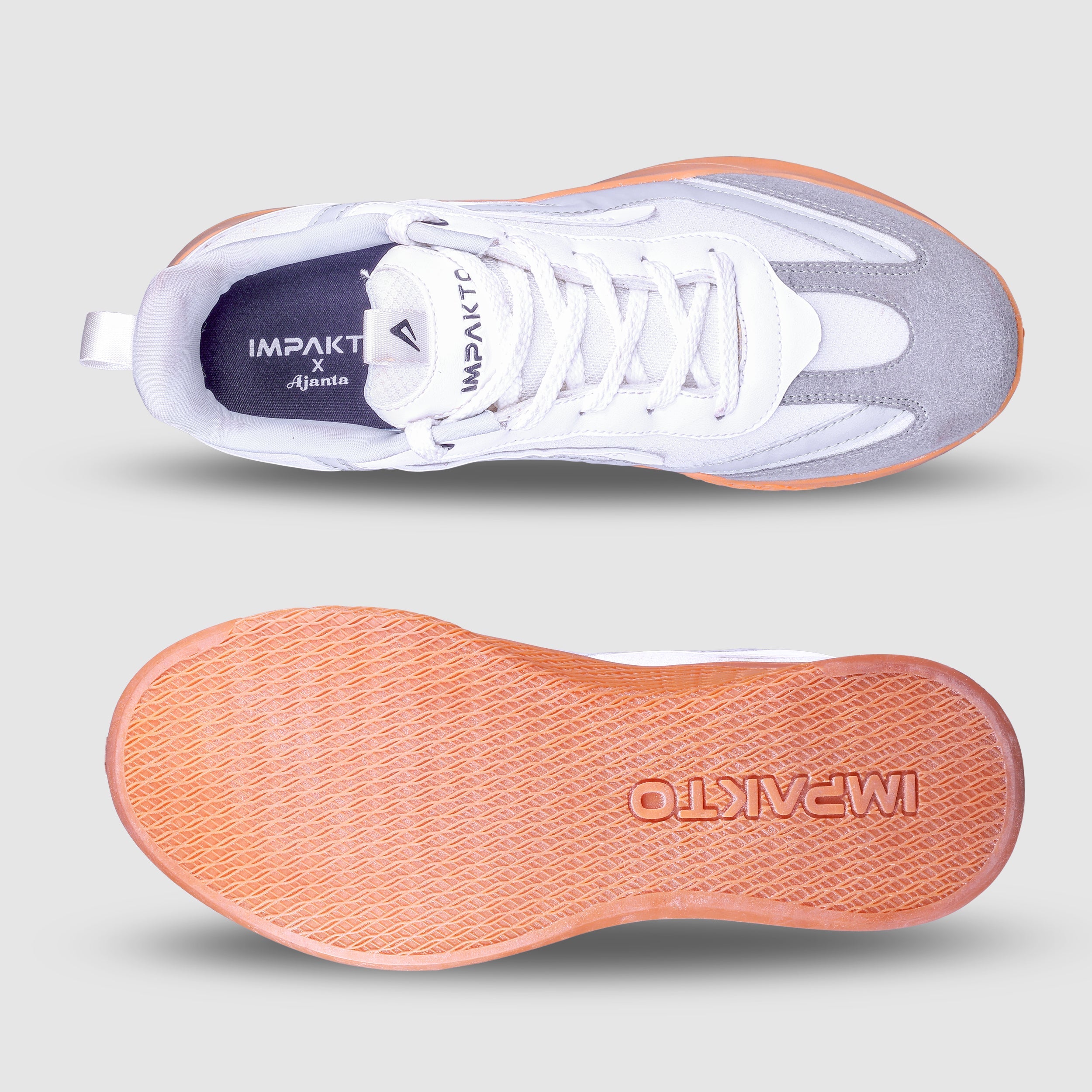 Impakto Para x TurfDrive Men's Grey Sneakers - AS3368