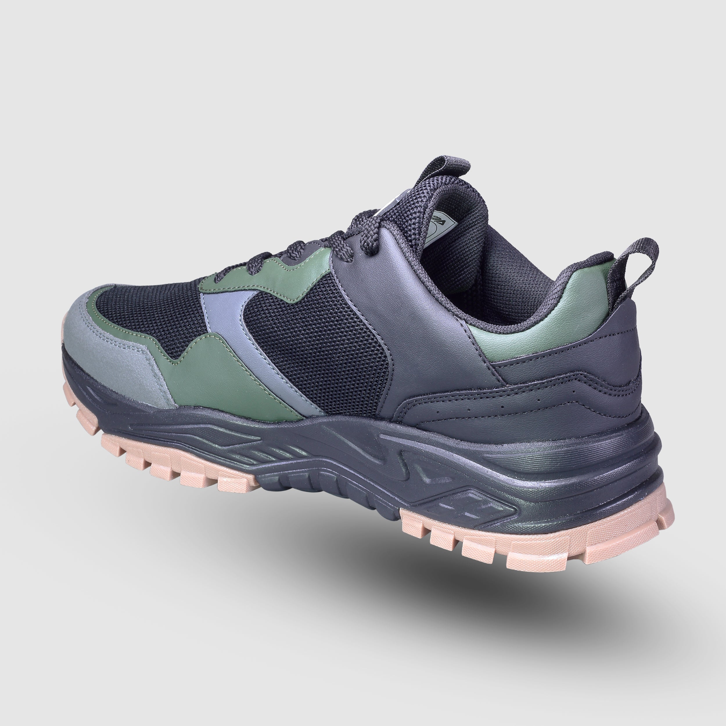 Impakto Shoegardaddy Men's Olive Outdoor Shoe - AS3304