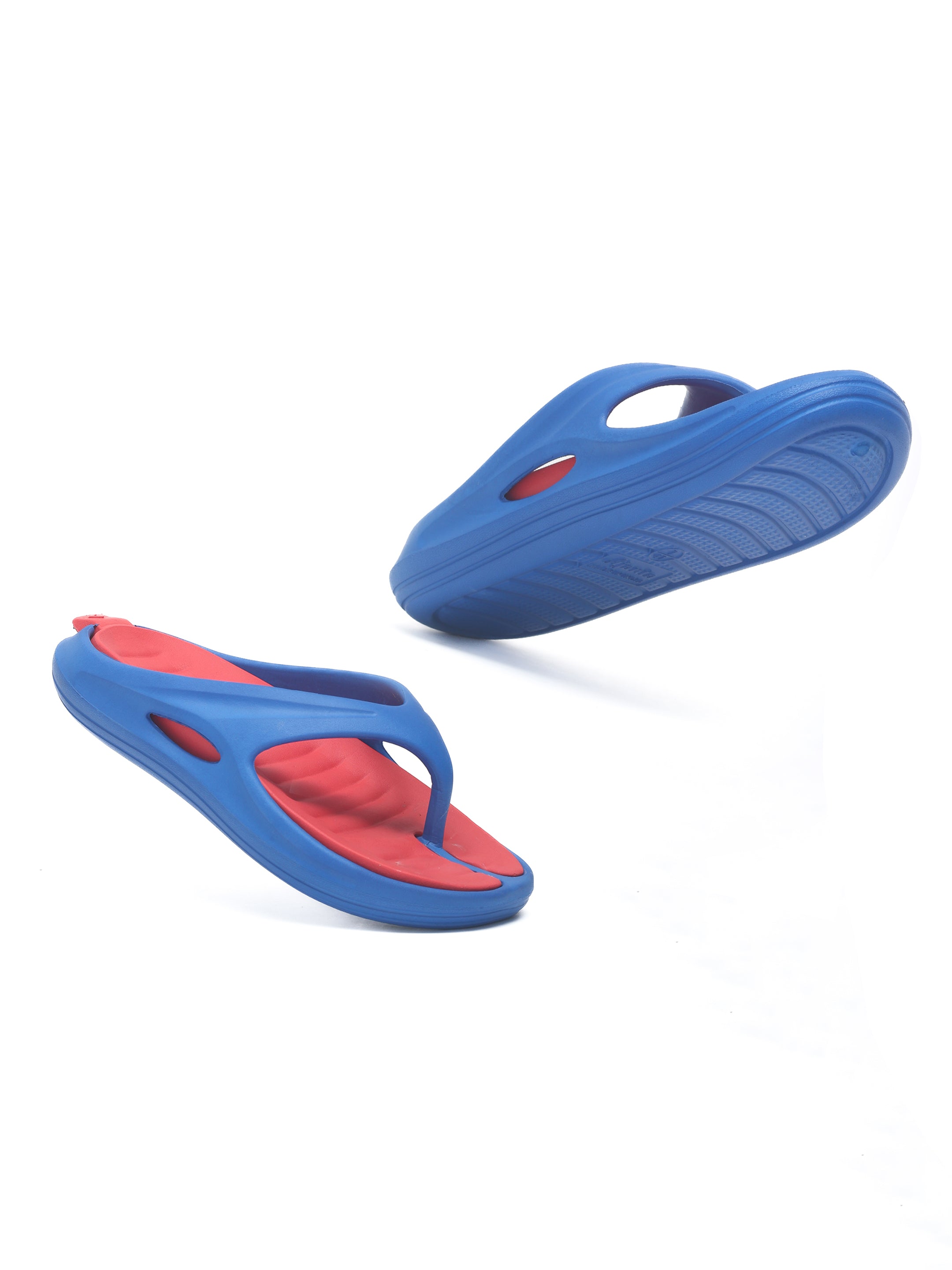 Impakto Men's Navy and Red Flipflop - FT3100