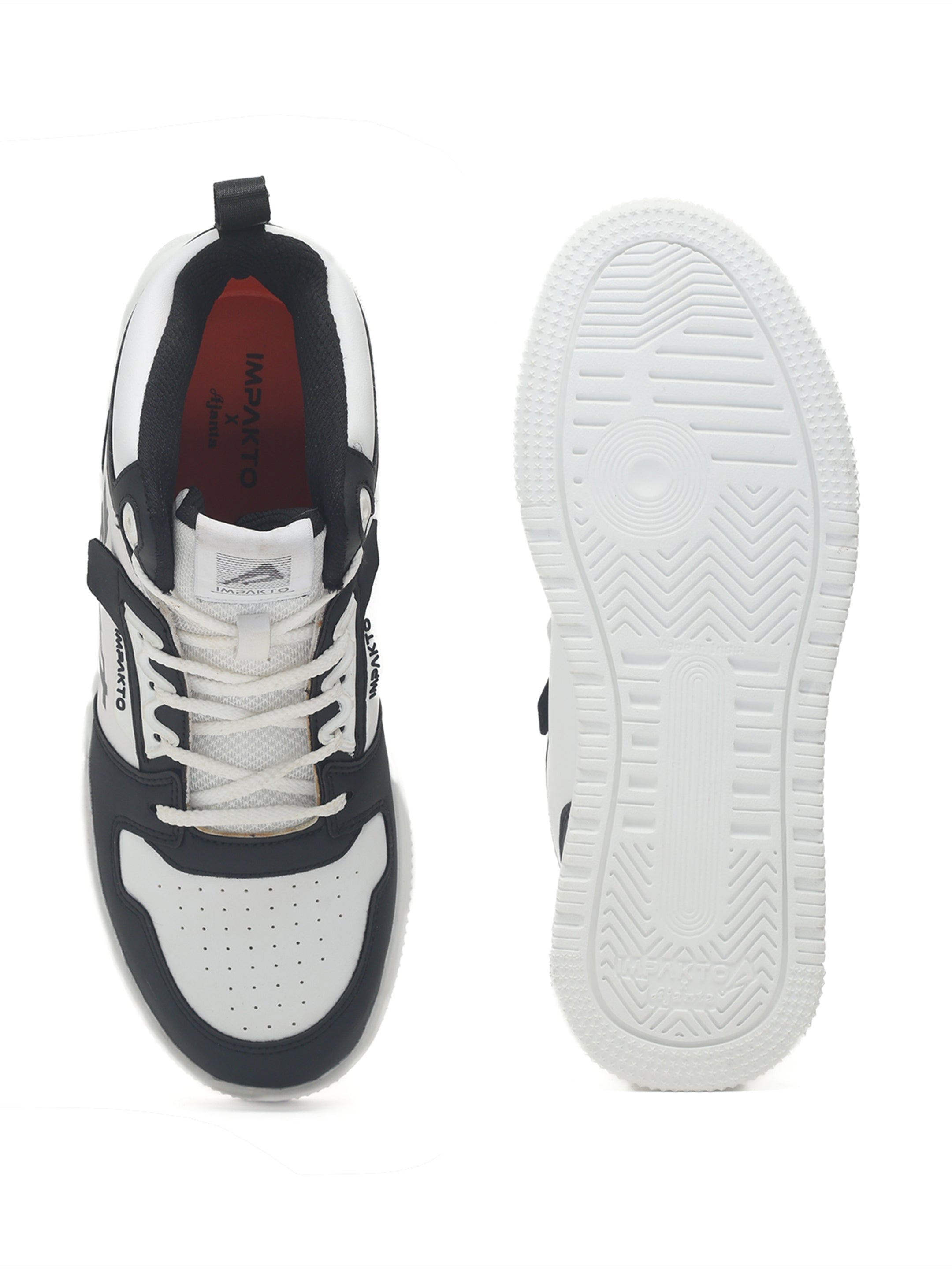 Impakto Alpha Street Men's Black Sneakers - AS3363