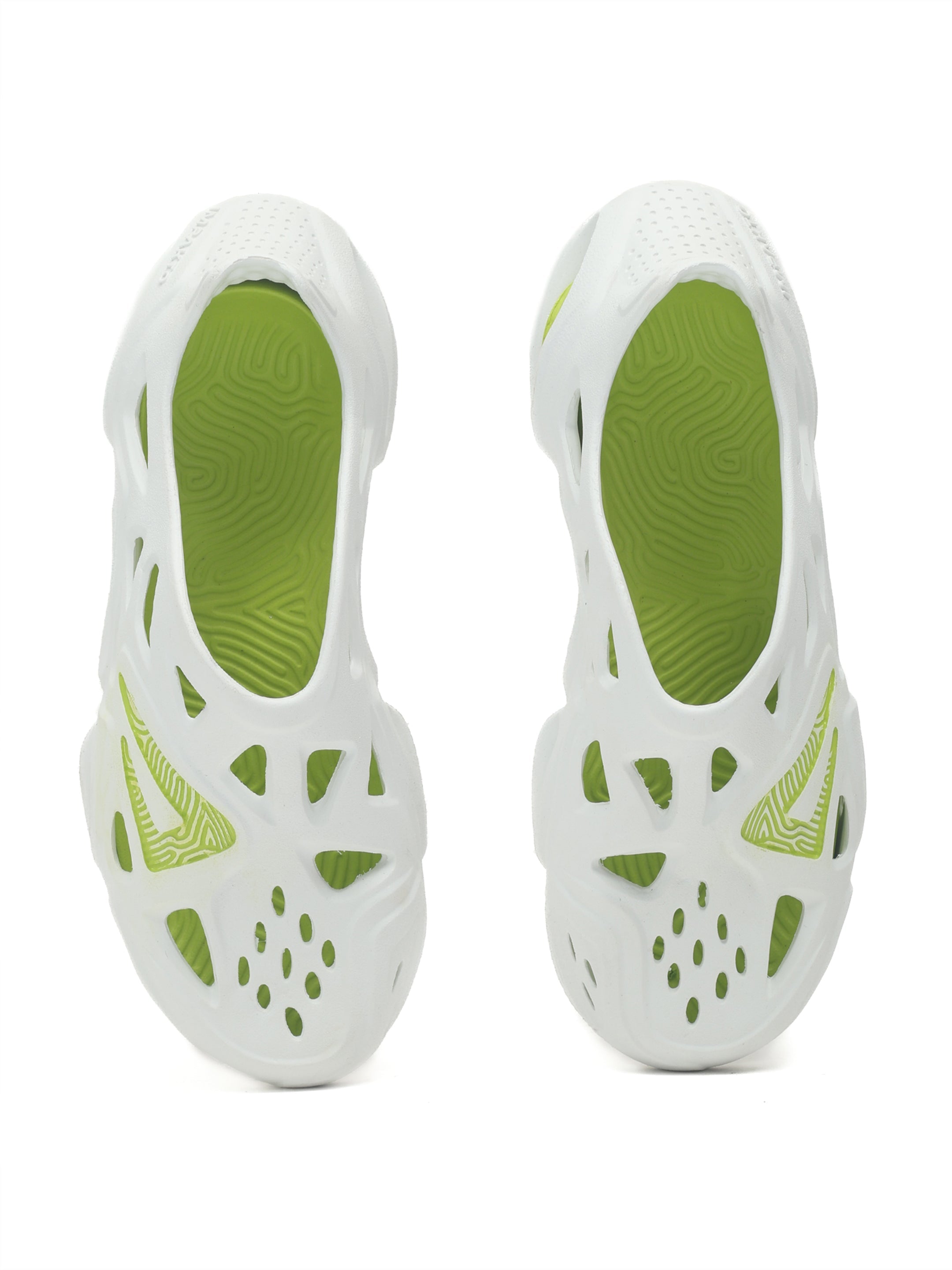 Impakto Super Future Men's White and Neon Flipflop - FT3078