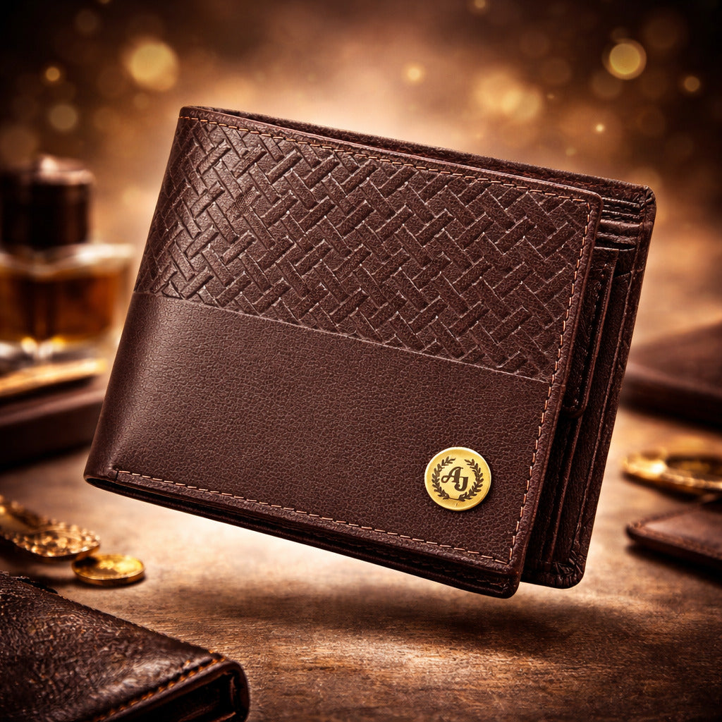 Ajanta Premium Leather Wallet for Men Slim & Elegant Everyday Wallet