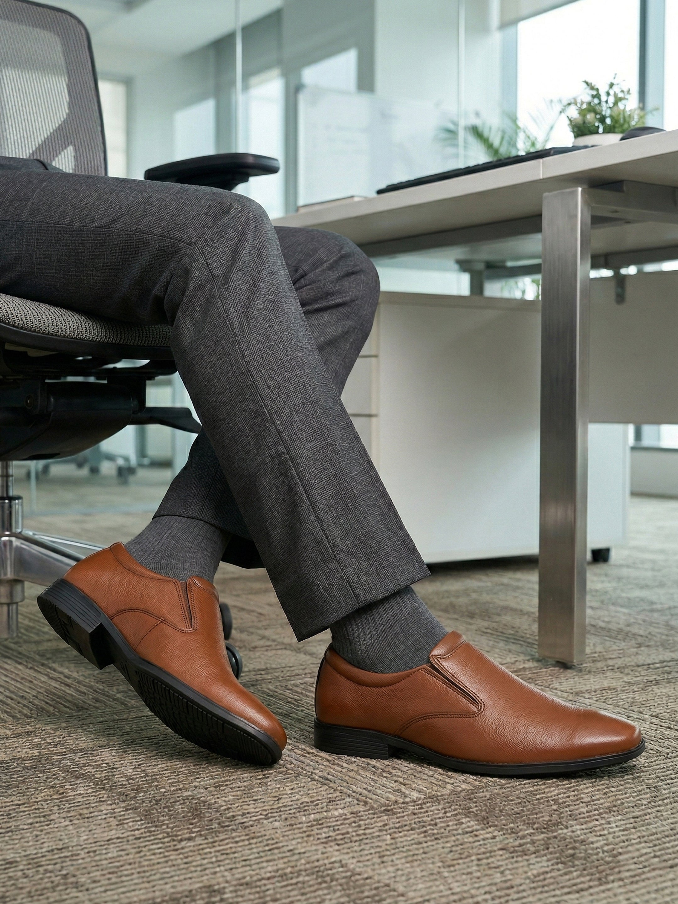 Men’s Genuine Leather Formal Comfort Shoes